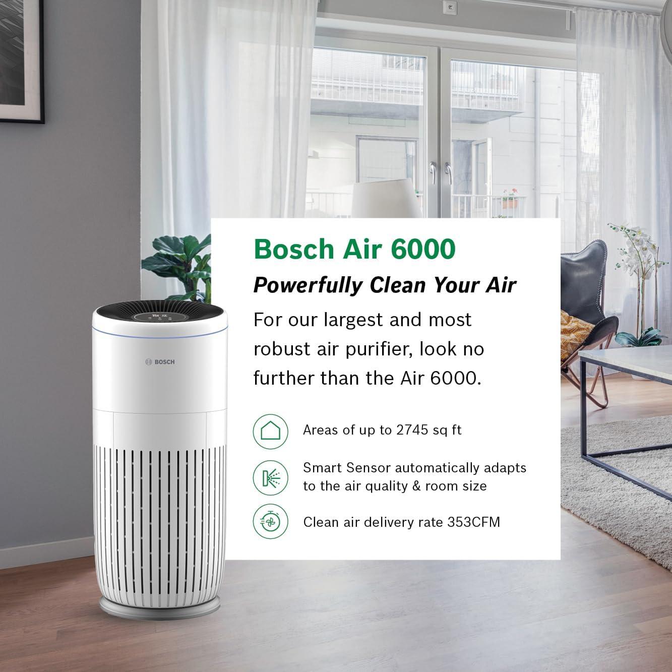 Bosch White HEPA Whole House Air Purifier with Energy Star