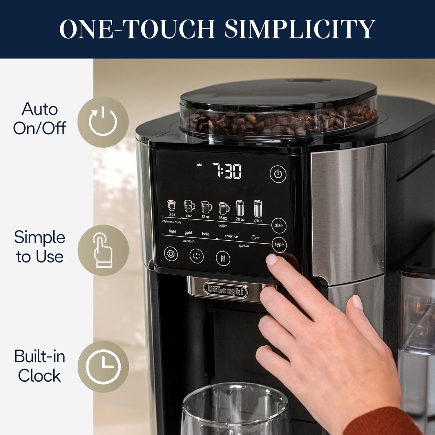 De'Longhi ® TrueBrew ™ Automatic Coffee Maker with Thermal Carafe