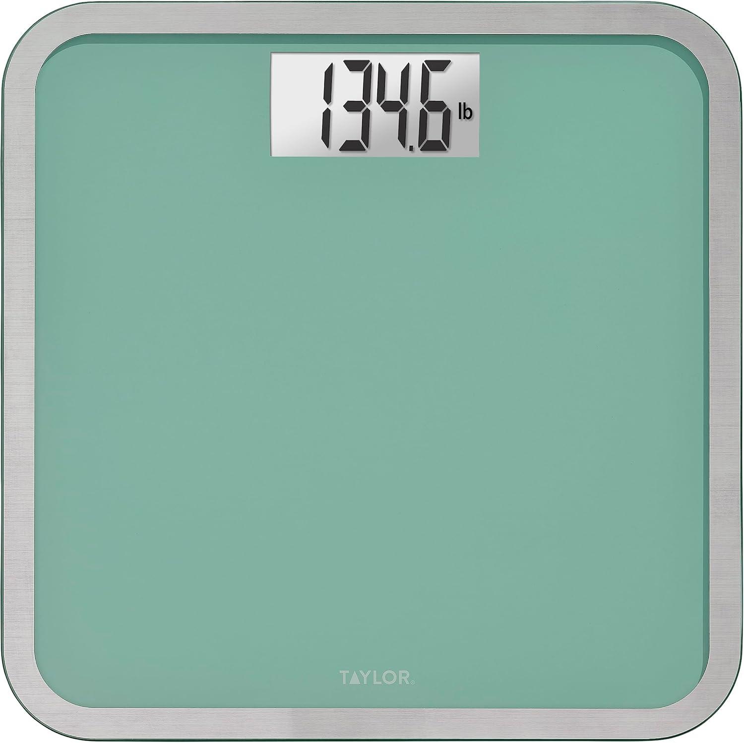 Taylor Digital Bathroom Scale, 500 Pound Capacity, Sea Foam Green & Reviews | Wayfair