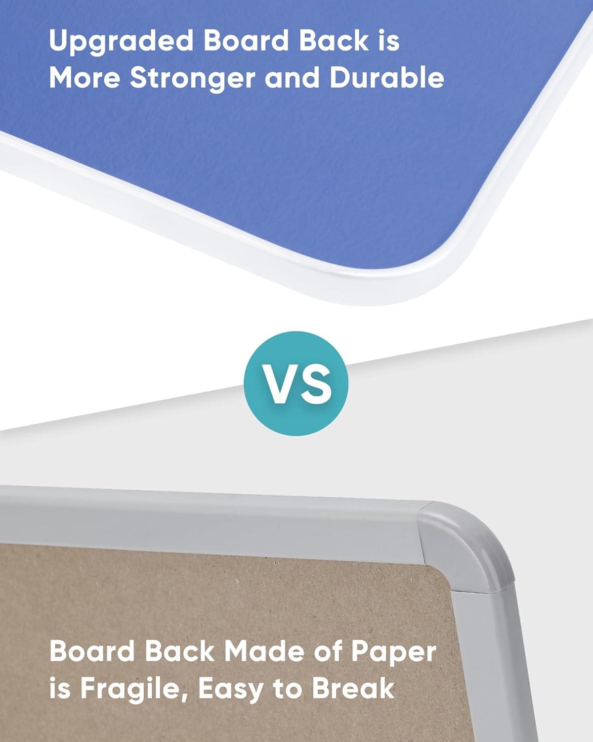 VUSIGN Small Dry Erase Whiteboard, 8.5 x 11 Inches White Board for Kids, Students, Fridge, Locker, Mini Dry Erase Board