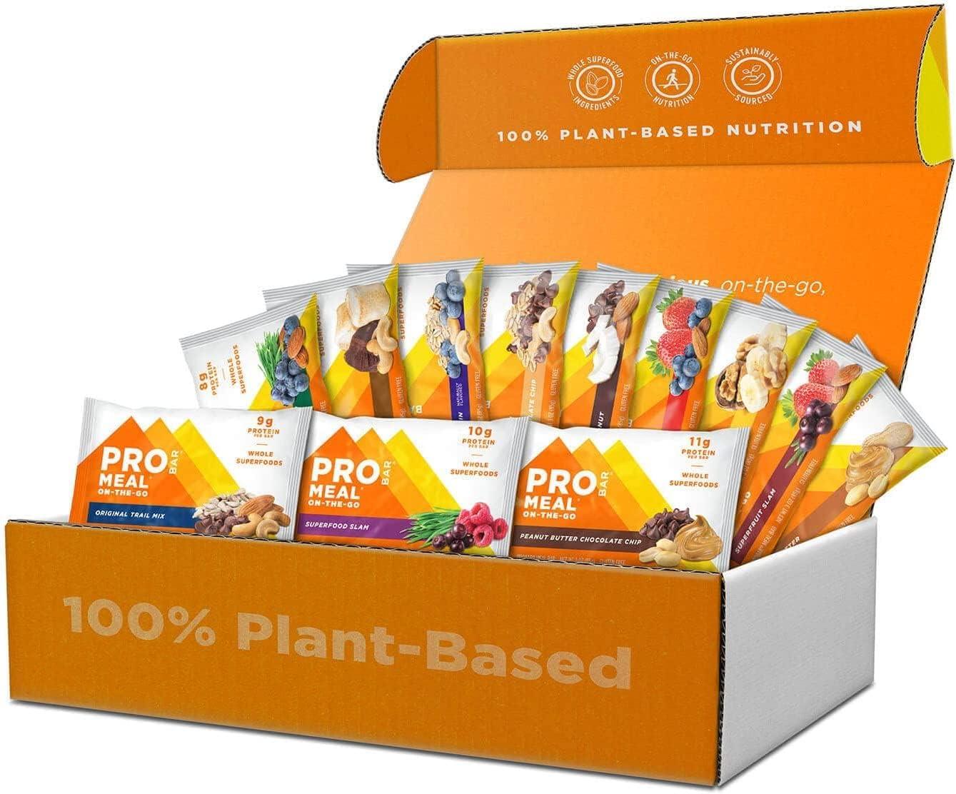 PROBAR Meal Variety Pack with Natural Ingredients, 12 Count