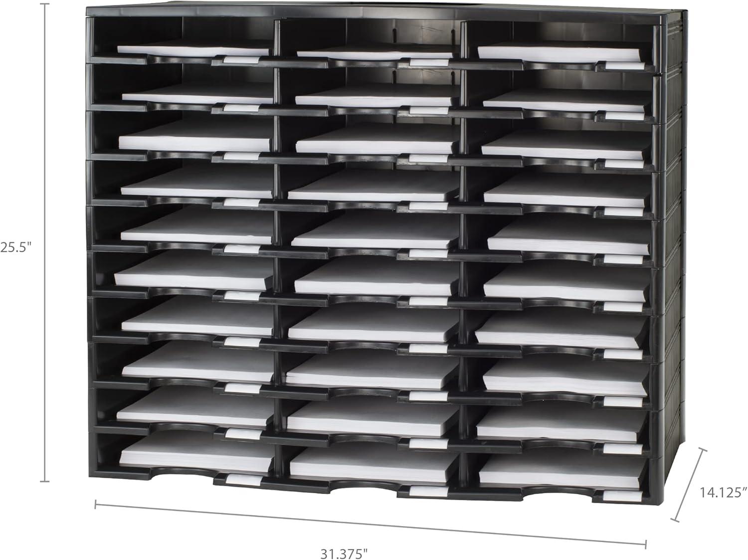 Storex Stackable Literature Sorter