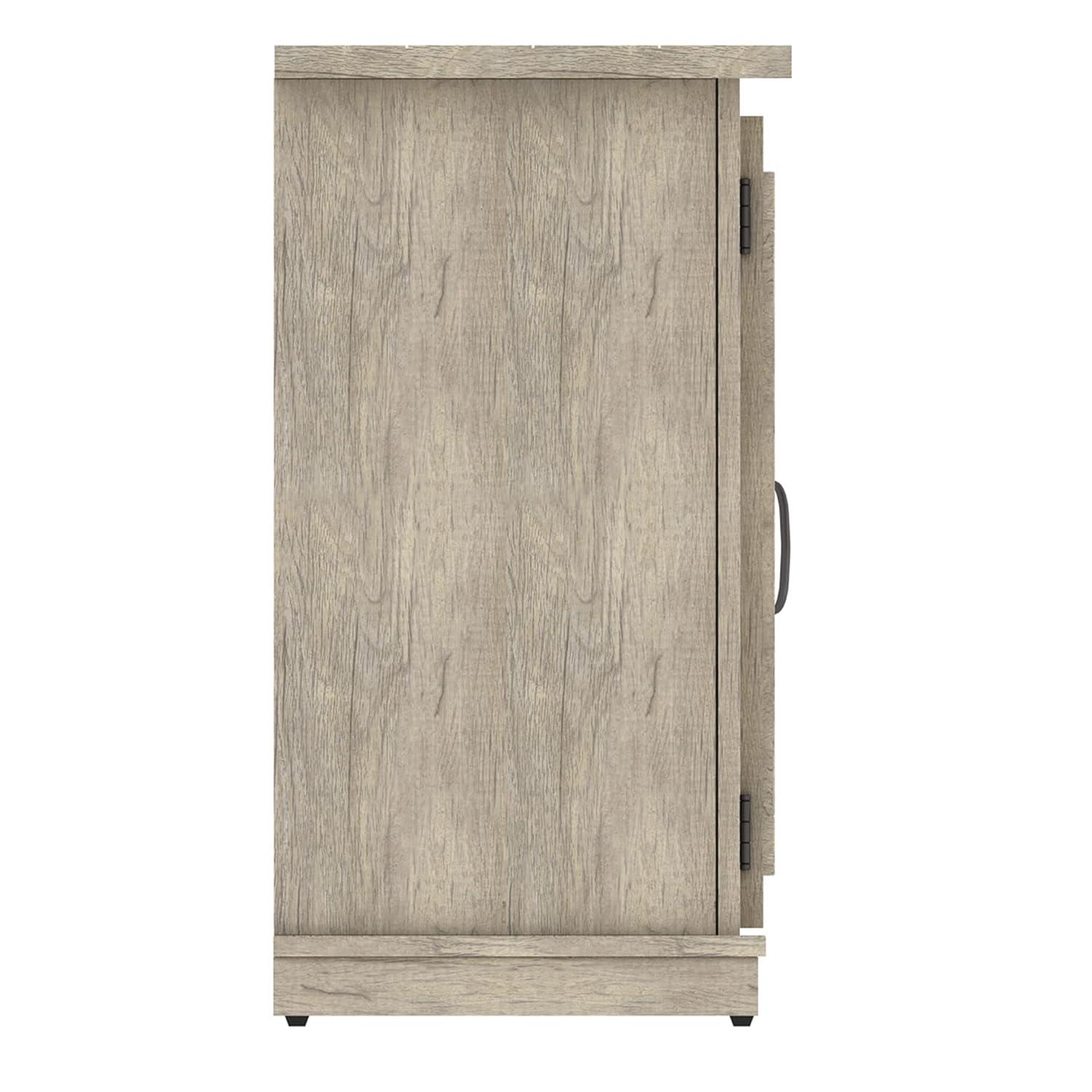 Cottonwood 55" TV Stands with Electric Fireplace, Ashland Pine