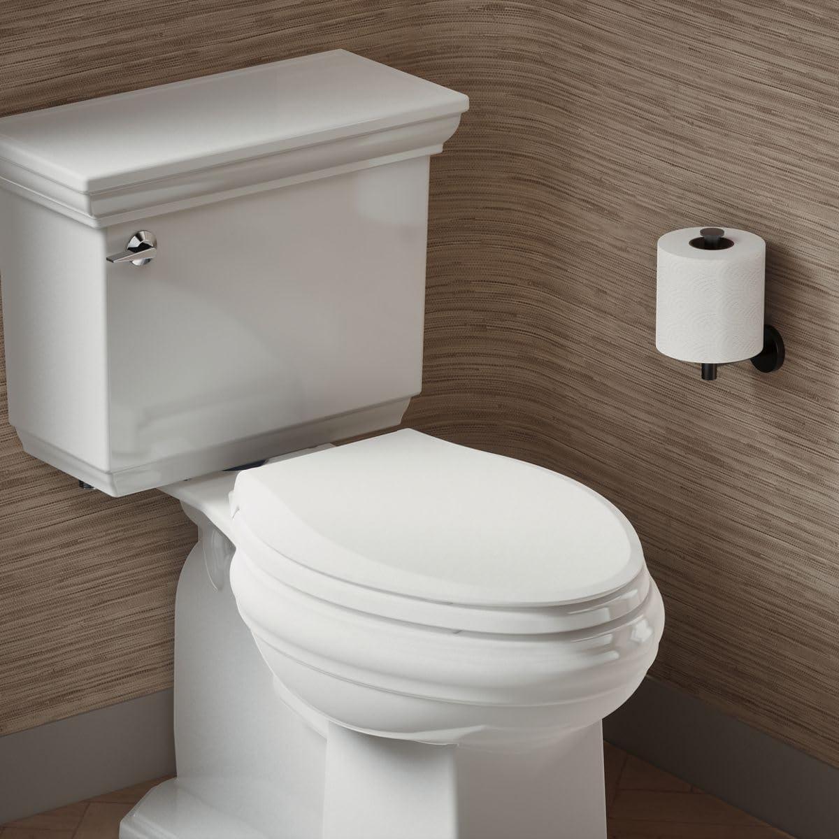Cachet® Quiet-Close with Quick-Attach Hinges and Grip-Tight Elongated Toilet Seat
