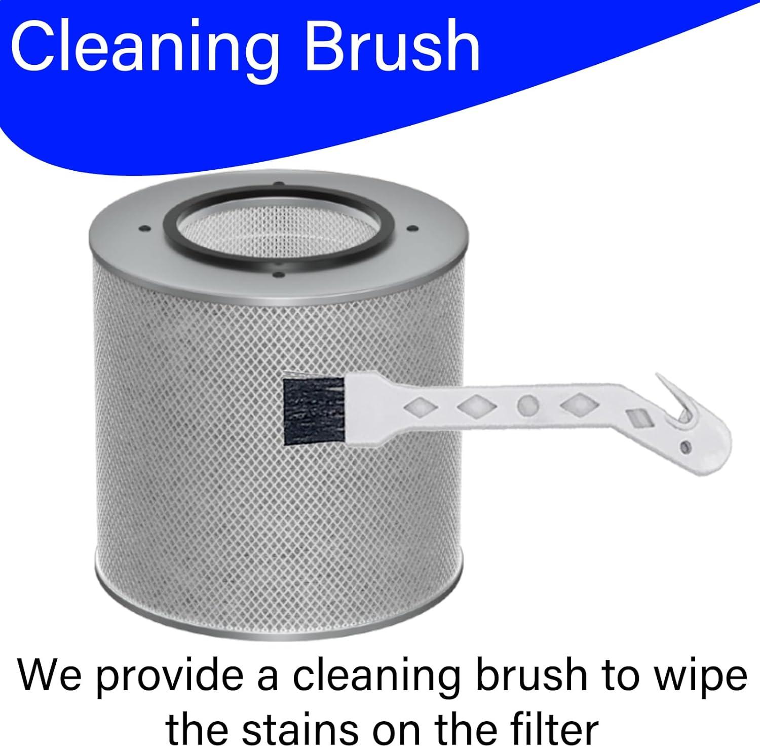 LifeSupplyUSA True HEPA Filter Replacement Compatible with Austin Air HM 400 HealthMate HM-400 HM400 FR400 Air Purifier