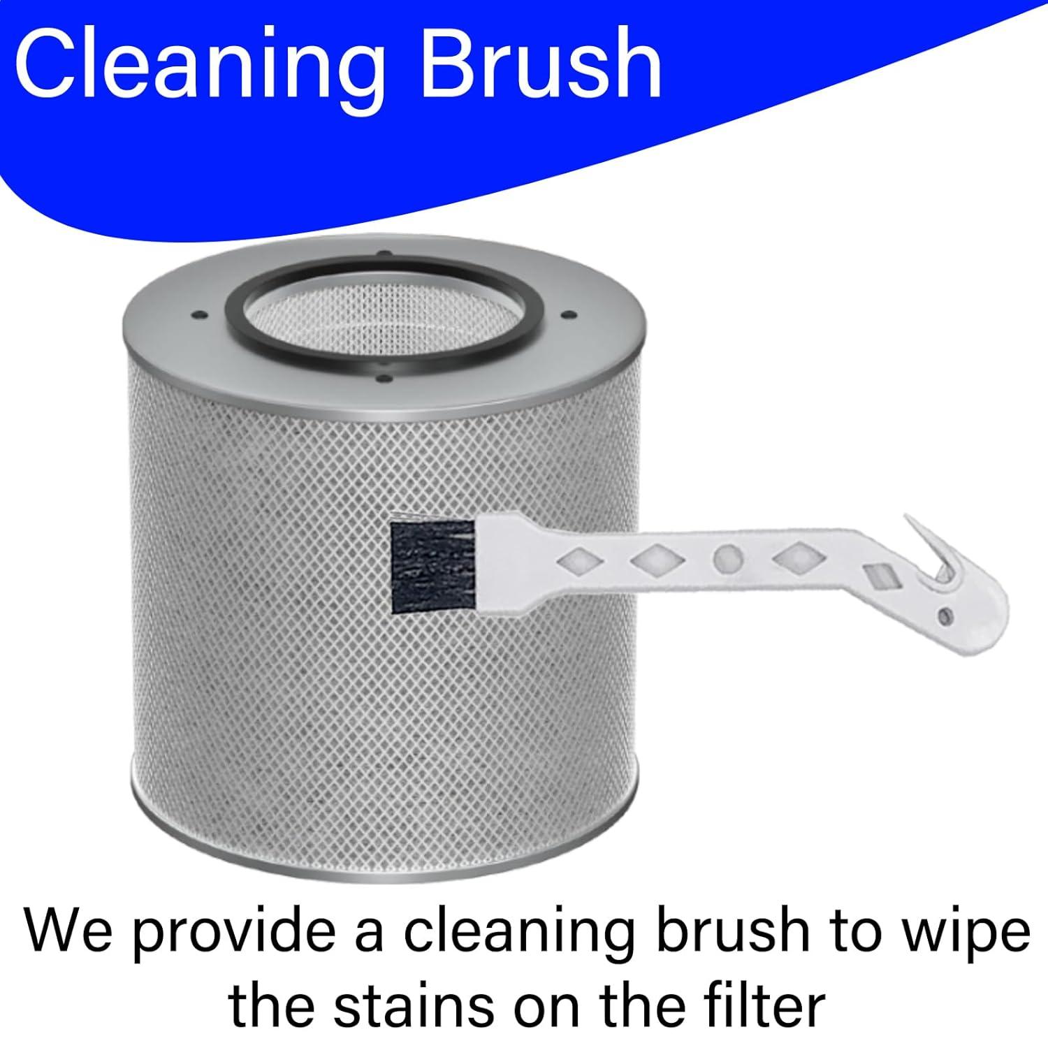 LifeSupplyUSA True HEPA Filter Replacement Compatible with Austin Air HM 400 HealthMate HM-400 HM400 FR400 Air Purifier