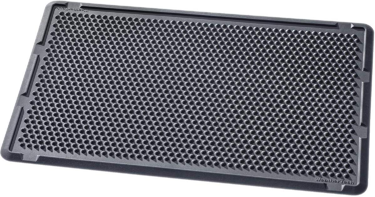 WeatherTech Black Rubber Outdoor Mat with Scraper Cones