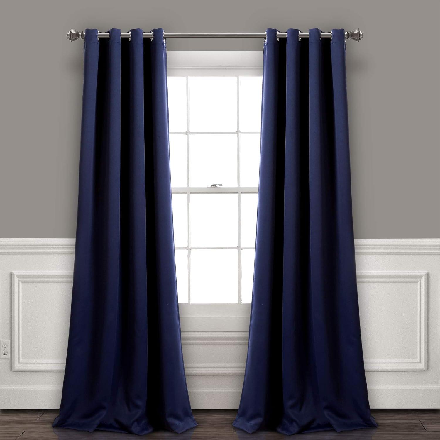 Lush Decor Blackout Curtain Pair (Set of 2)