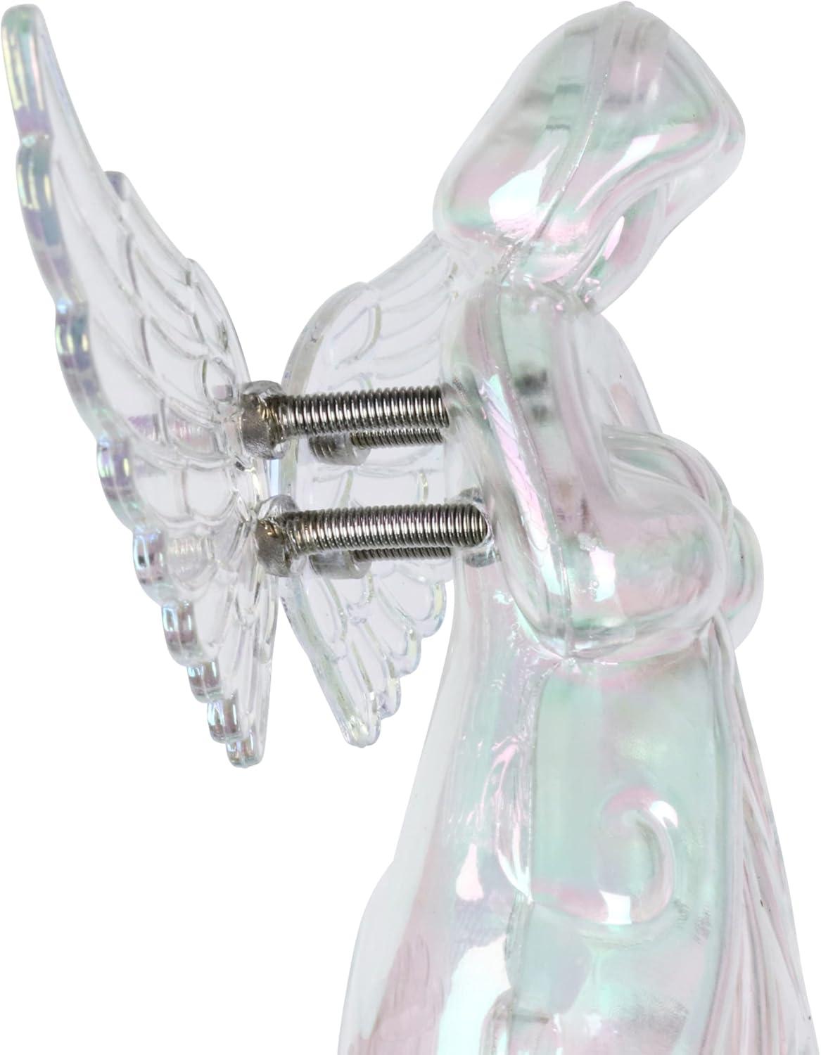 Exhart Exhart 2 Piece Angel WindyWing Garden Stakes, 4.5 by 30 Inches (Set of 2)