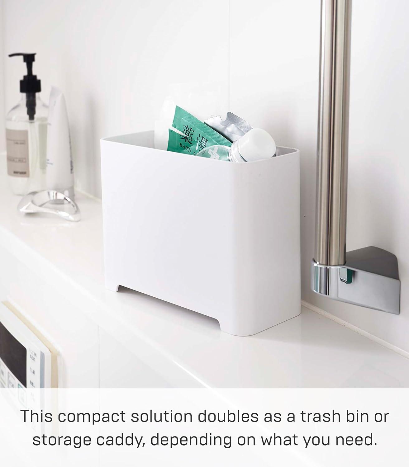 Yamazaki Home Self-Draining 0.55 Gallon Trash Can