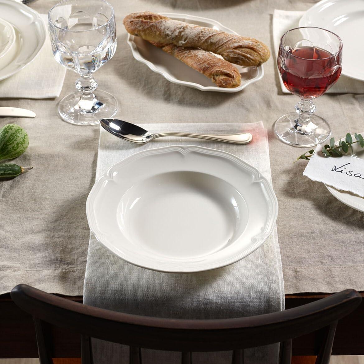 Villeroy & Boch Manoir 18 Piece Dinnerware Set, Service for 6