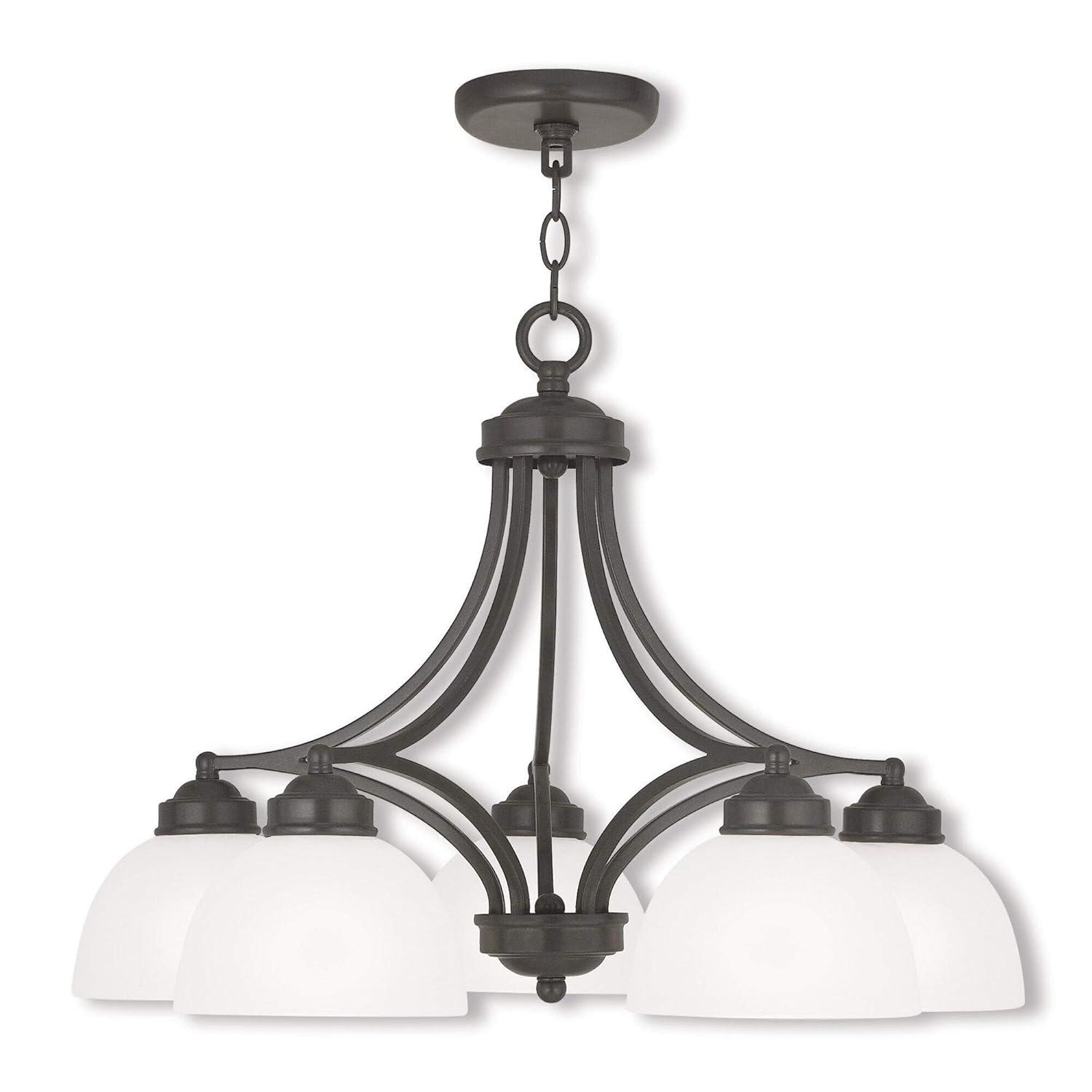 Livex Lighting Somerset 5 - Light Chandelier in  English Bronze