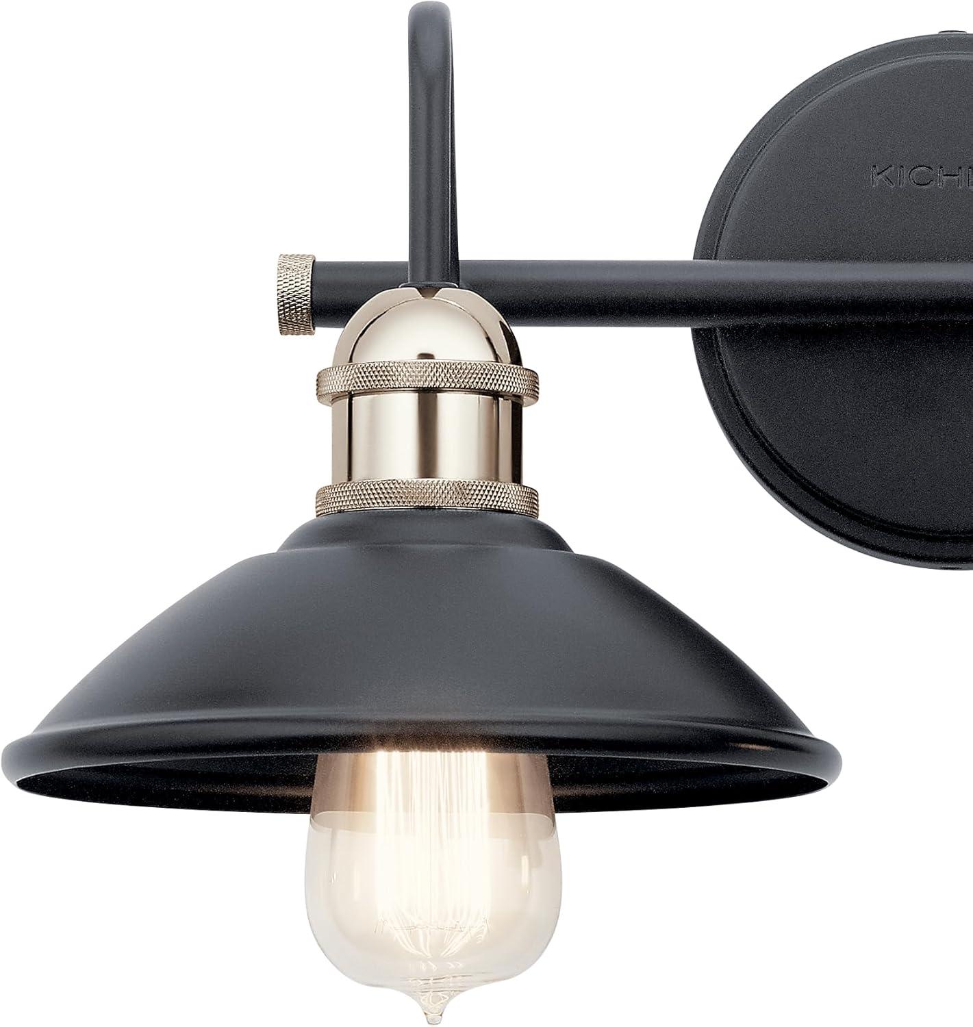 Kichler Lighting Clyde 2 - Light Vanity in  Black