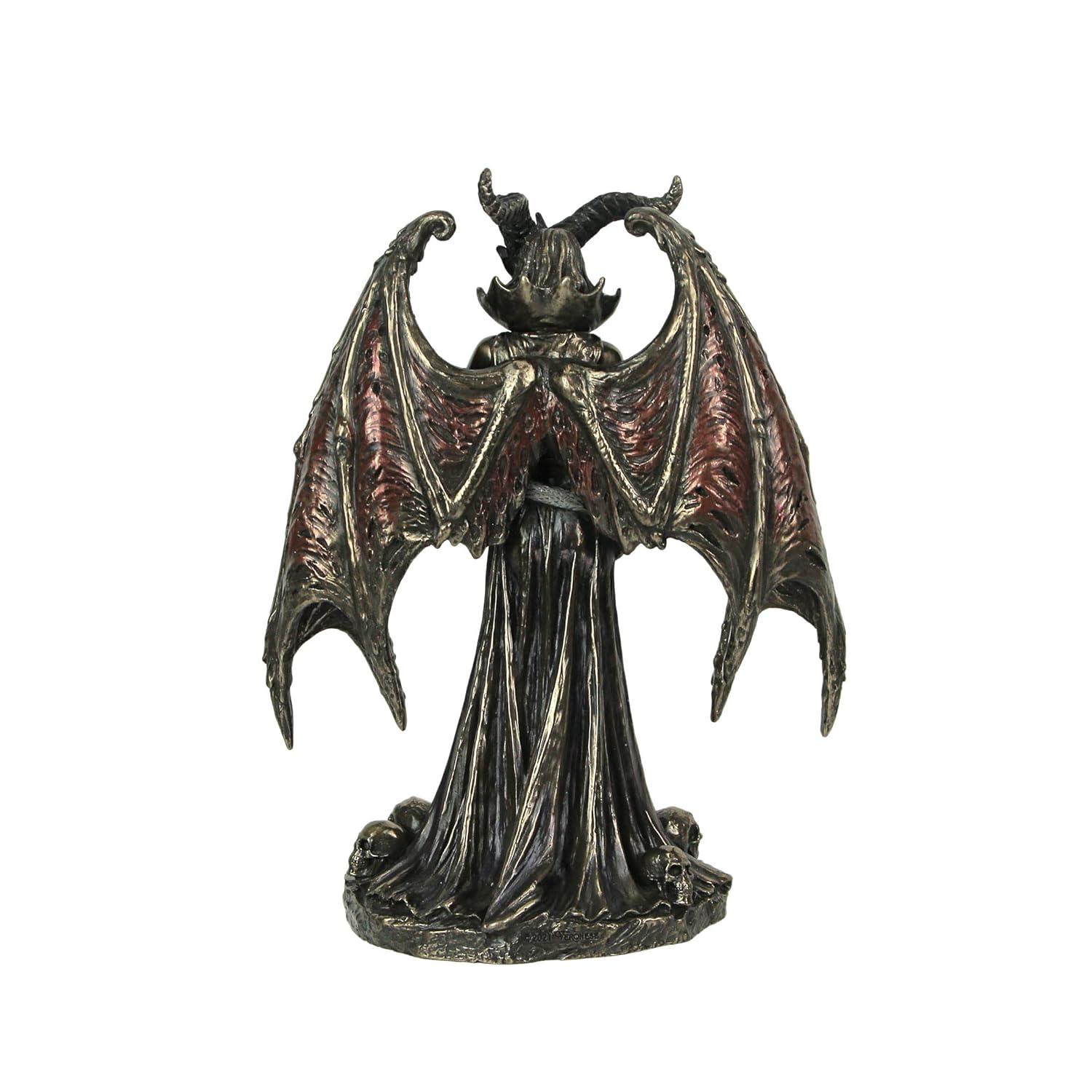 Veronese Design 9" Tall Lilith The First Woman Cold Cast Resin Antique Bronze Finish Fantasy Gift Statue