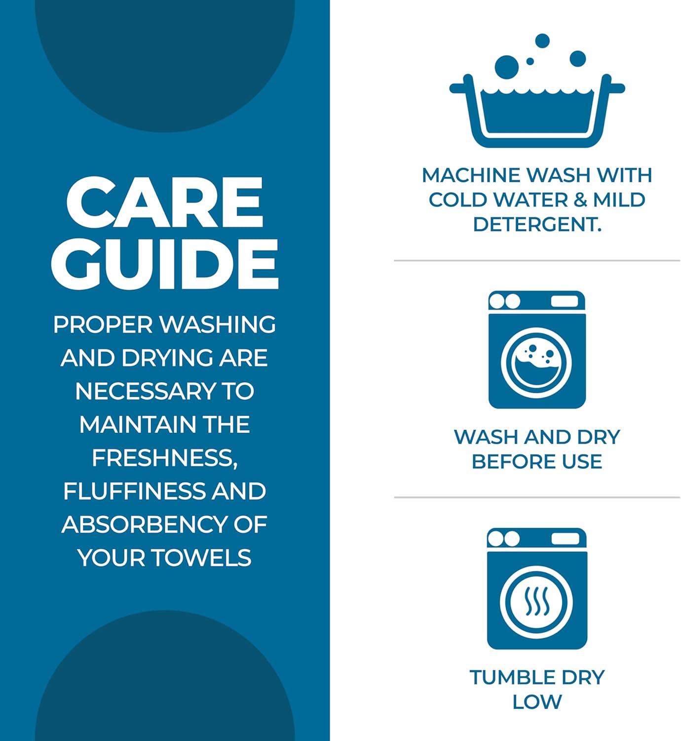 Superior Chevron Zero Twist Cotton 8-Piece Towel Set, Gold