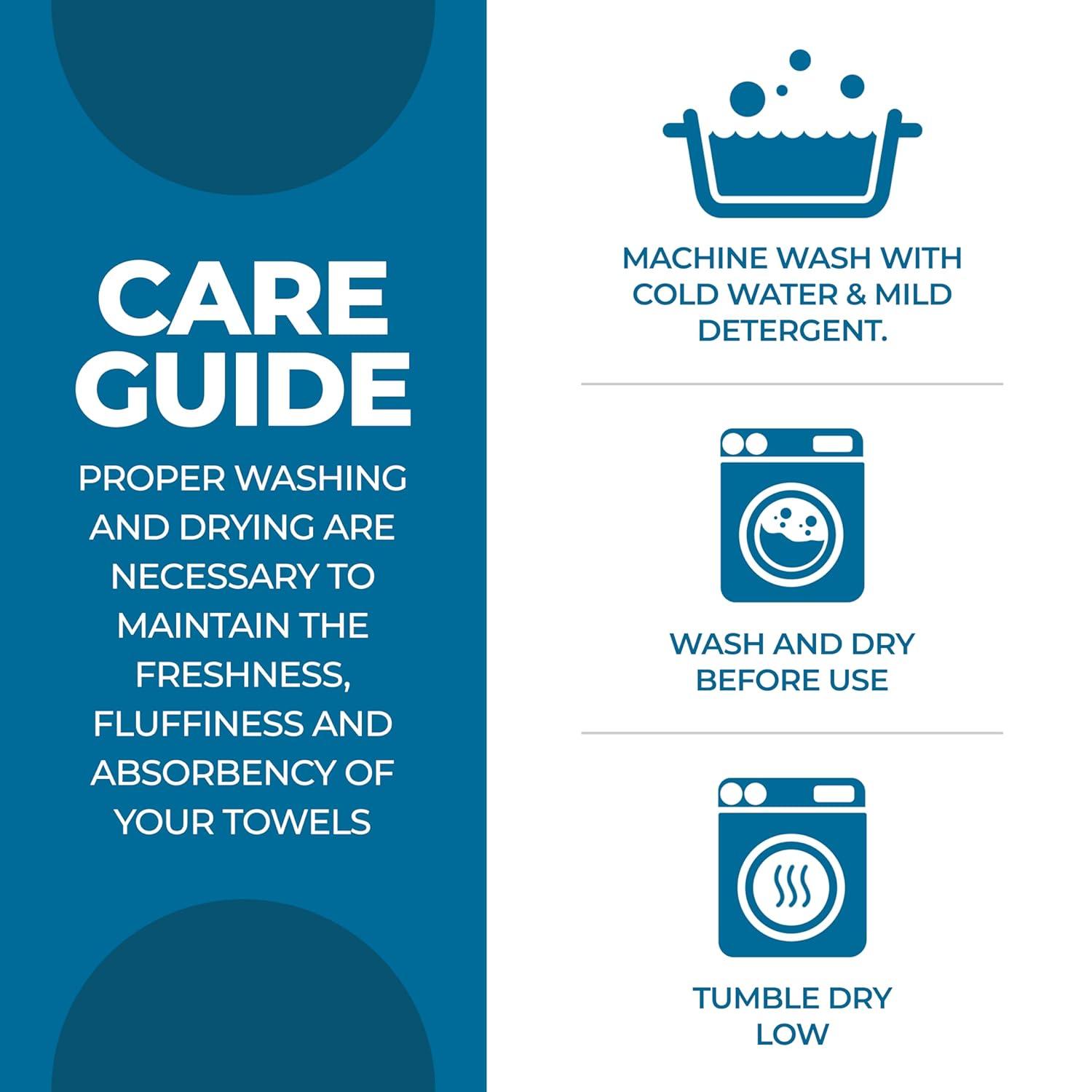 Superior Chevron Zero Twist Cotton 8-Piece Towel Set, Gold