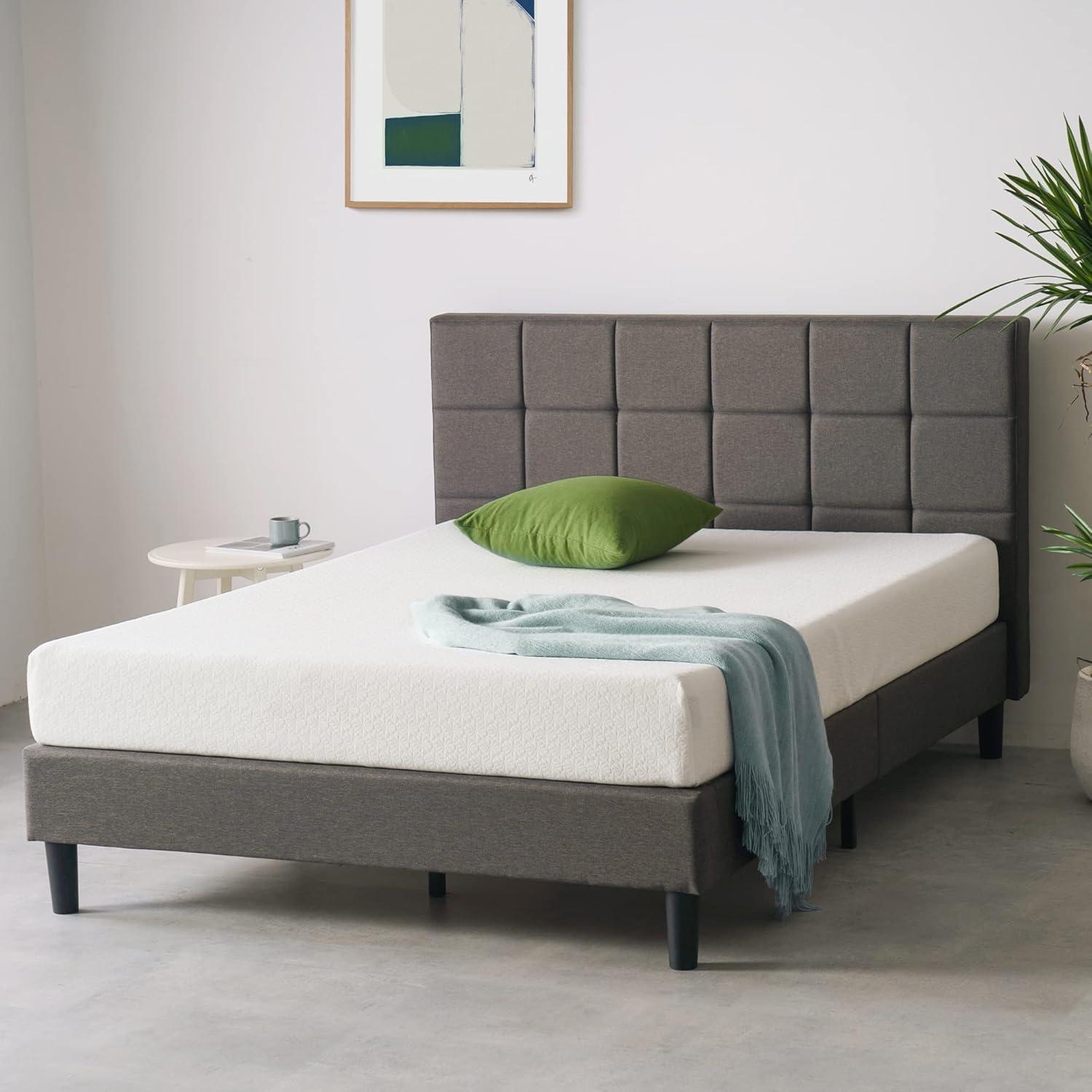 Twin Green Tea Memory Foam Mattress with Knitted Cover