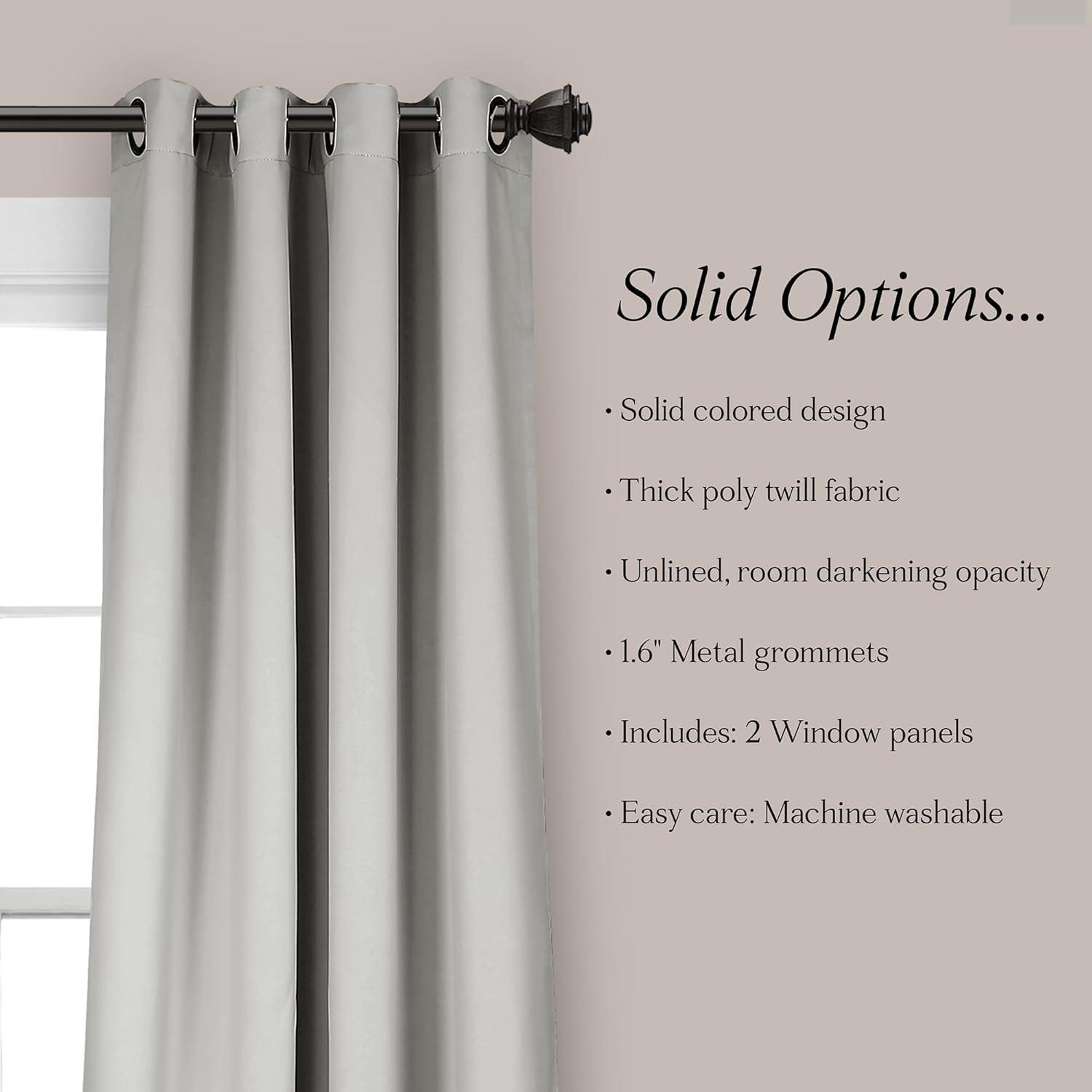 Lush Decor Blackout Curtain Pair (Set of 2)