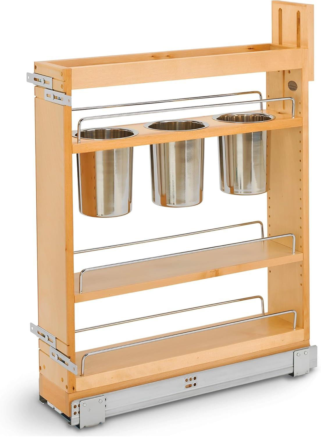 Rev-A-Shelf Rev-A-Shelf Pull Out Kitchen Cabinet Organizer w/ Soft-Close