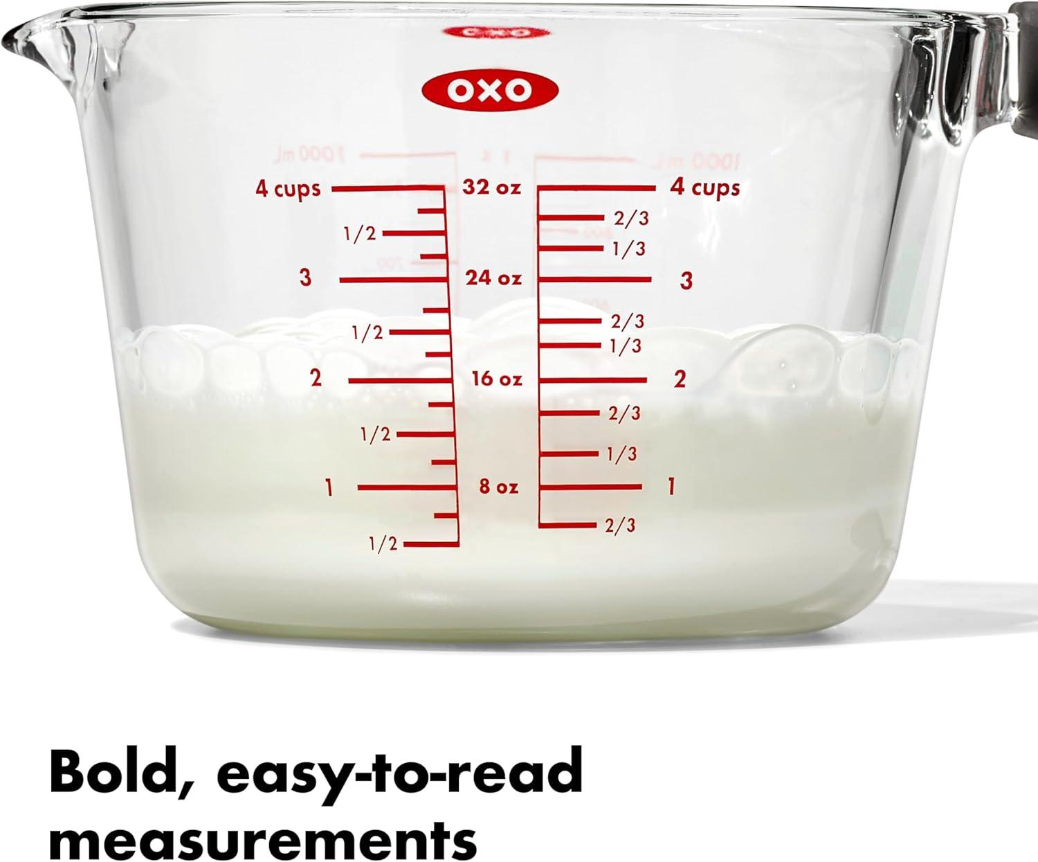 OXO 4-Cup Glass Measuring Cup