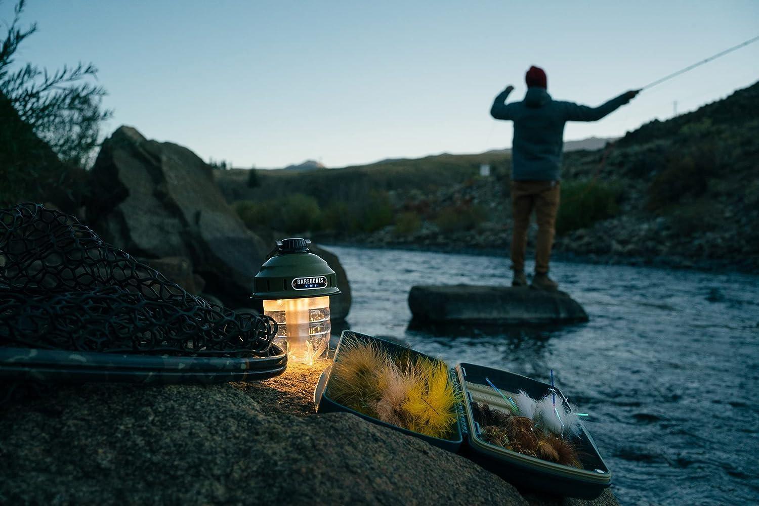 Slate Gray Rechargeable Hanging Camping Lantern