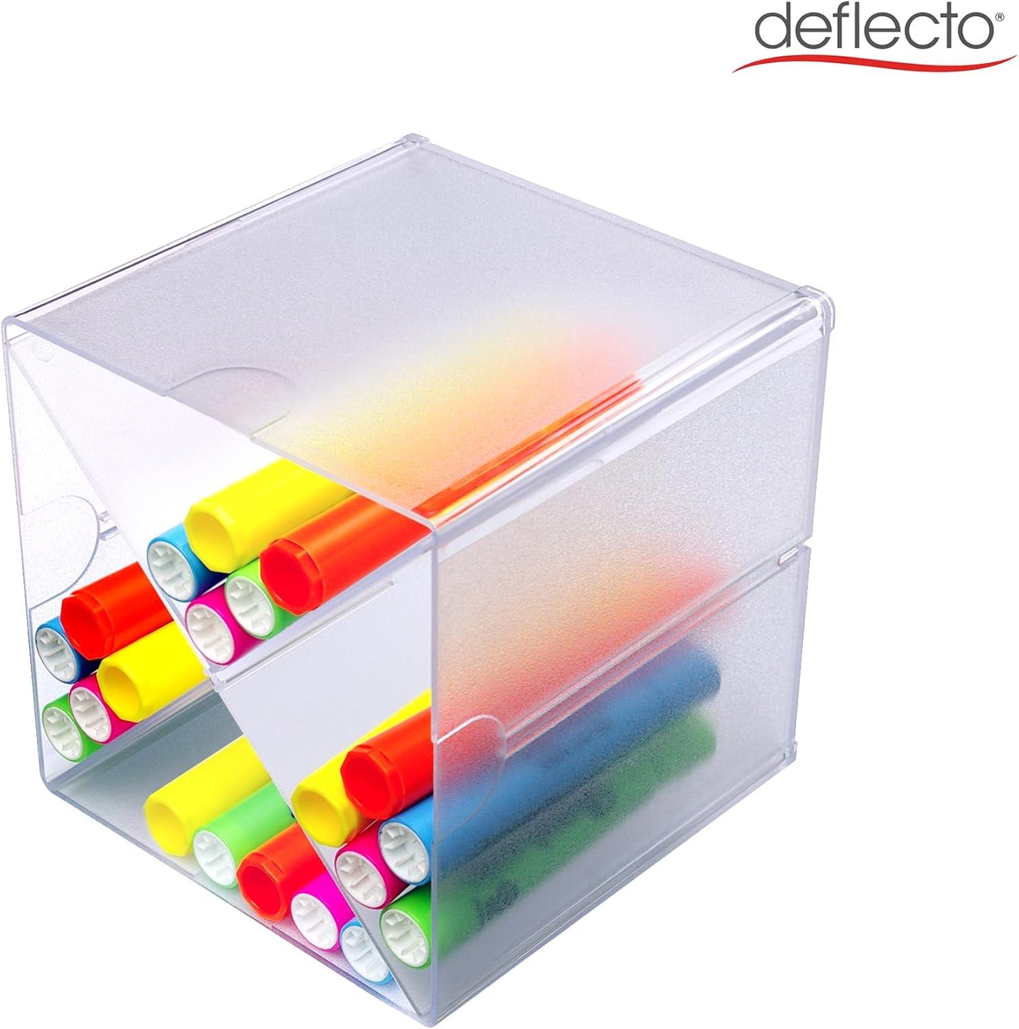 Deflect-O Corporation Plastic Stackable Desk Organizer