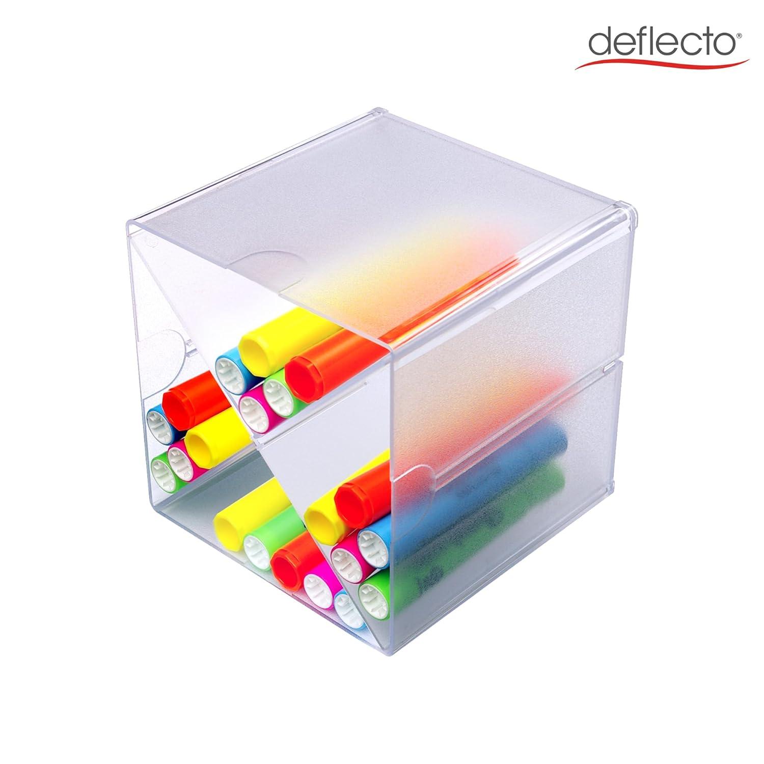 Deflect-O Corporation Plastic Stackable Desk Organizer
