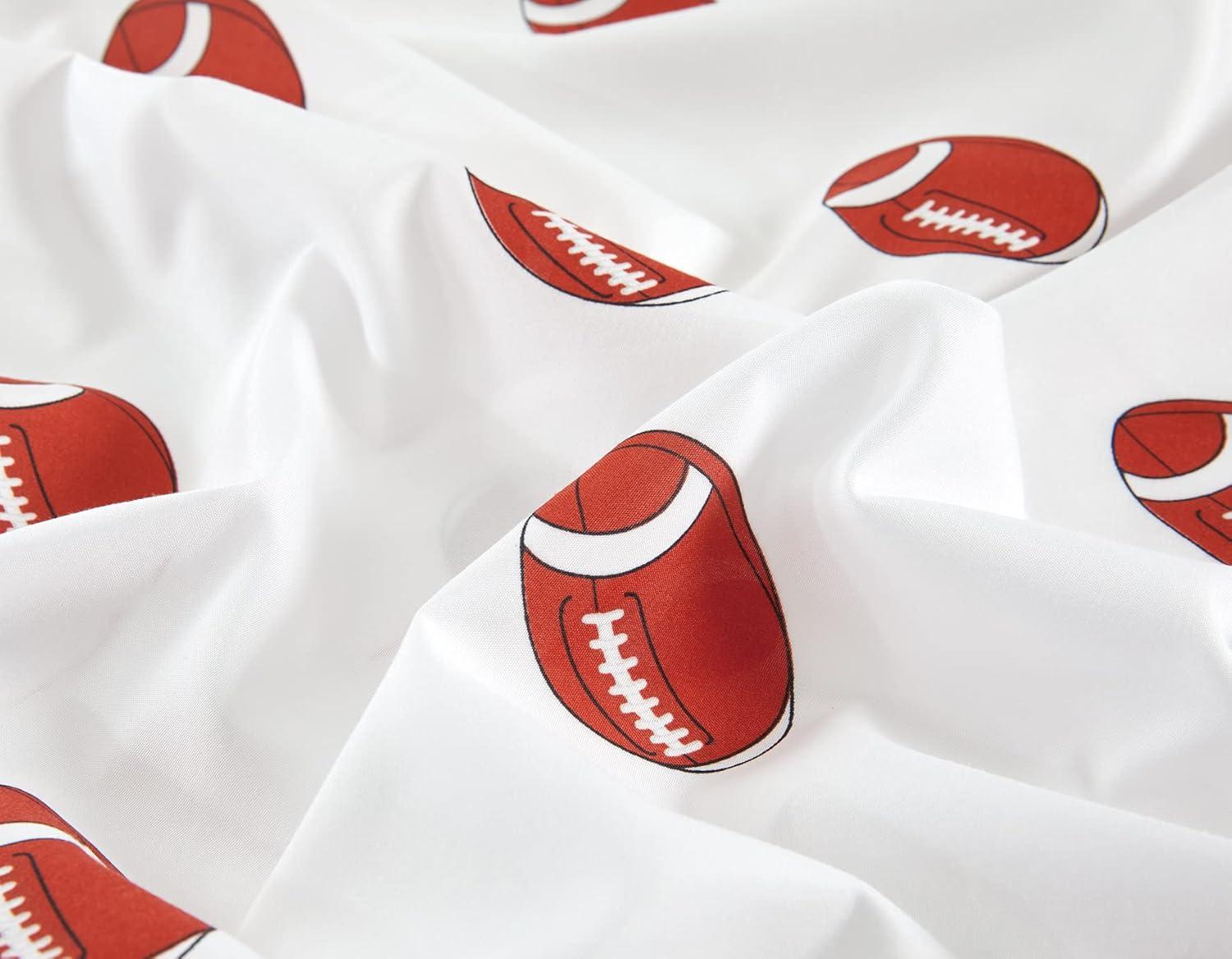 Microfiber Football Sports Sheet Set