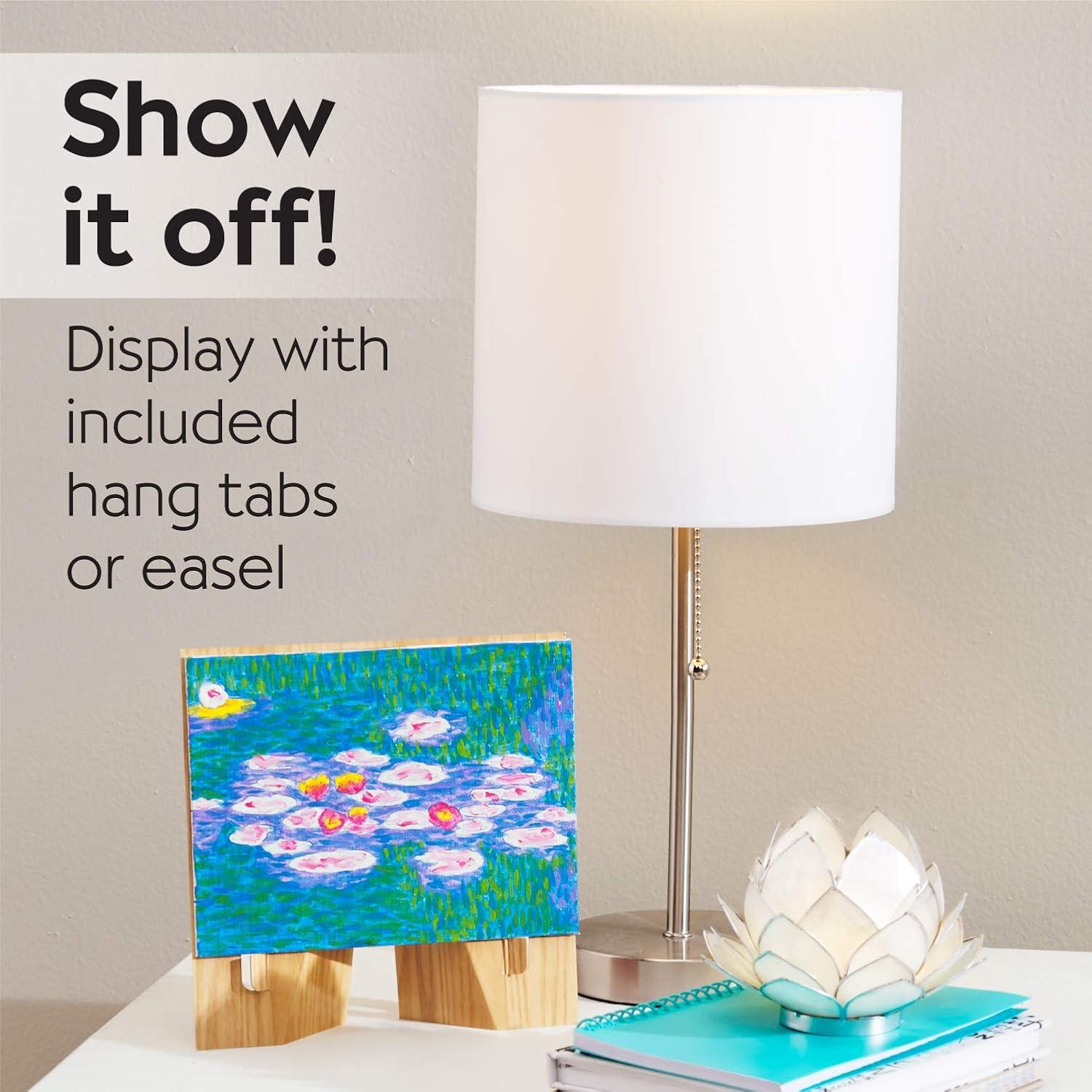 Claude Monet Water Lilies Paint by Number Kit with Acrylic Paints