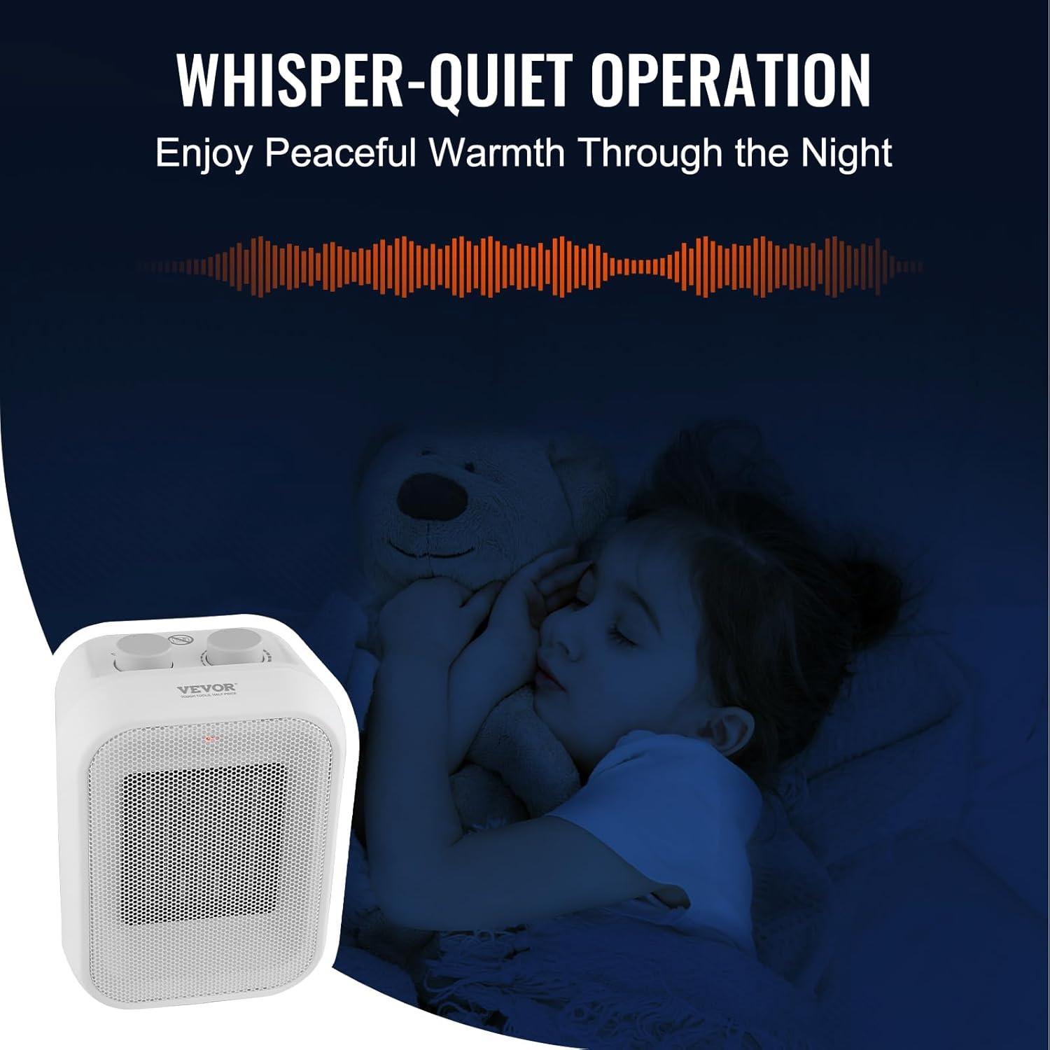 VEVOR VEVOR 1500 Watt 5000 BTU Electric High Efficiency Radiator Space Heater with Adjustable Thermostat