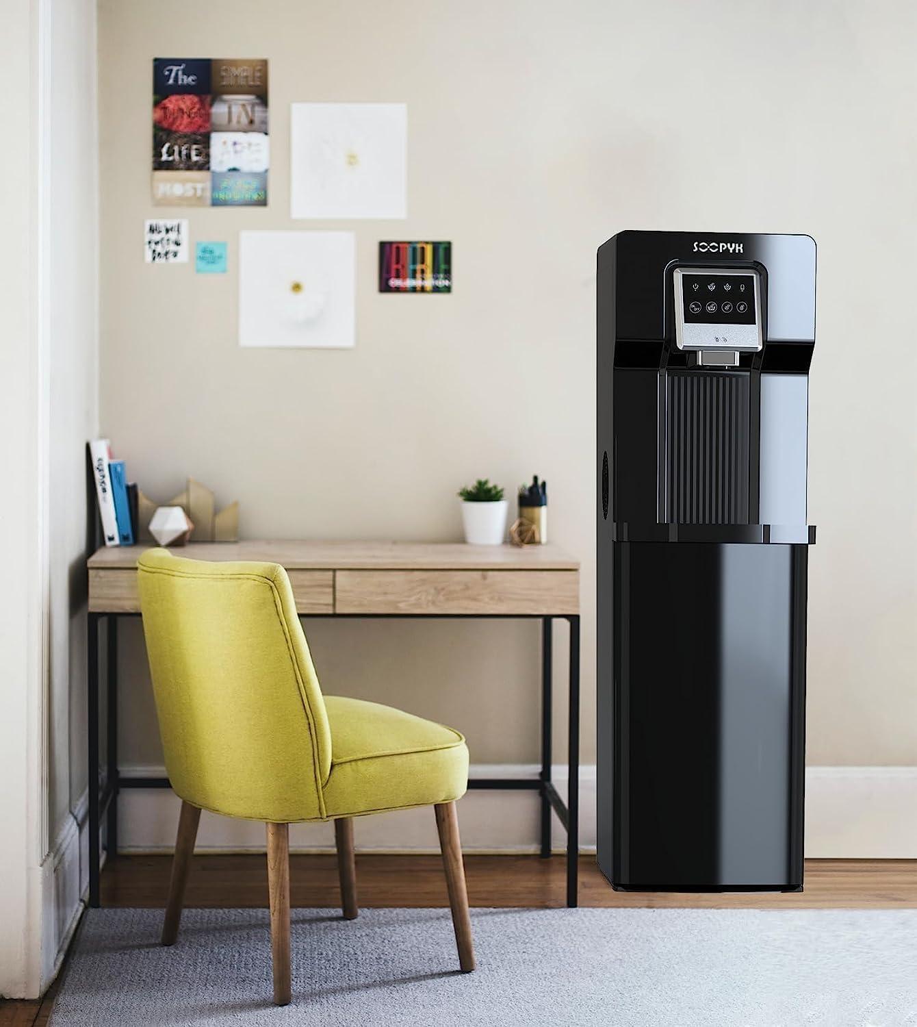 Soopyk Soopyk Black Countertop Bottleless Electric Filtered Water Dispenser