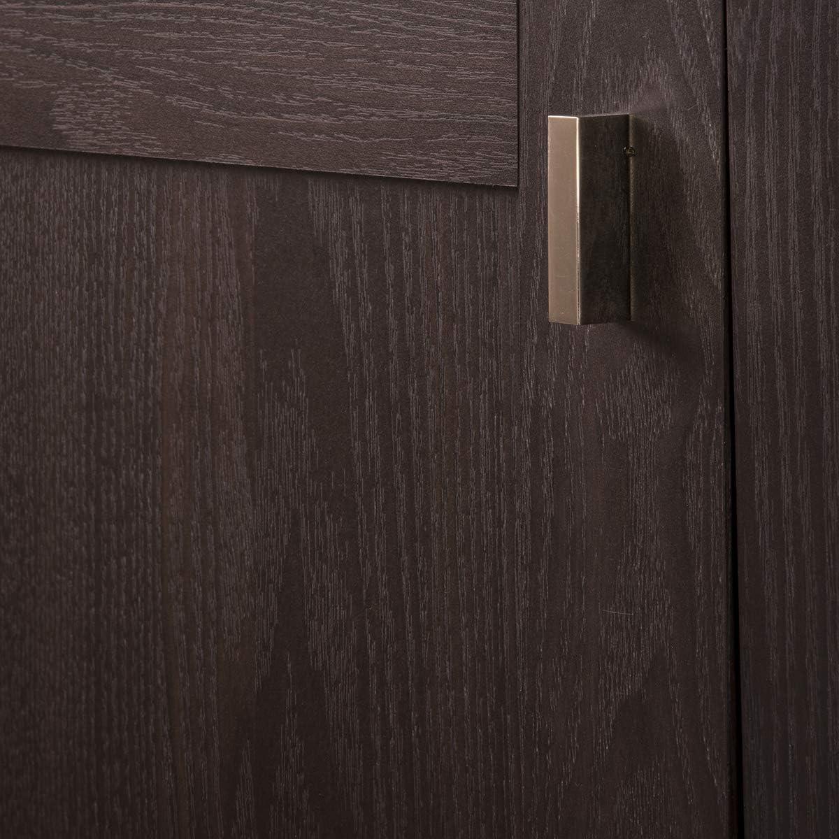 Belwith BWHH075280 GN 32 mm Centre to Centre Streamline Cabinet Pull, Glossy Nickel