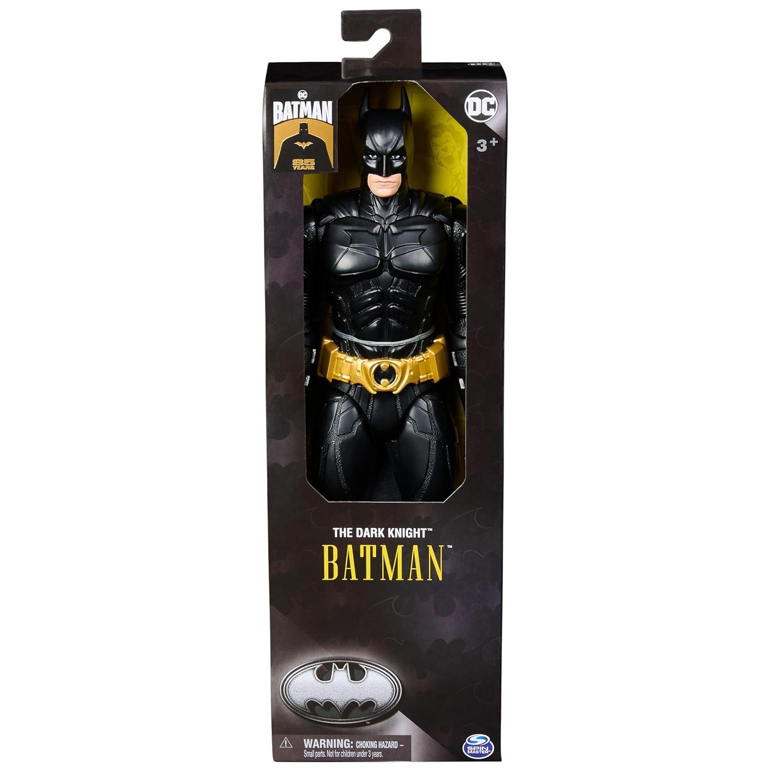 Batman, The Dark Knight Batman Action Figure, 12-inch, 85th Anniversary Limited Edition Collectible Kids Toys for Boys and Girls Ages 3 and Up