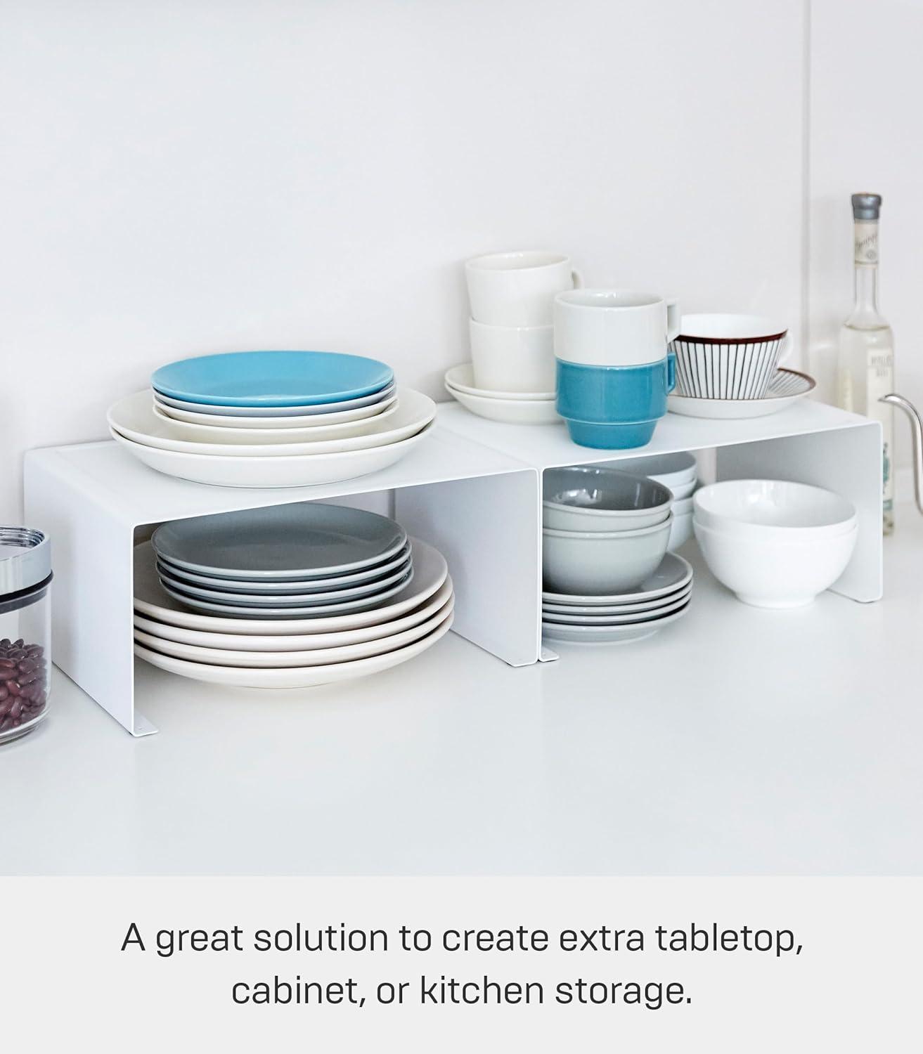Yamazaki Tower Large White Kitchen Steel Rack