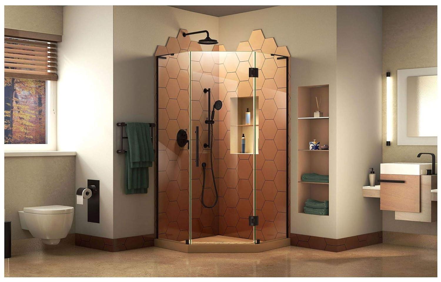 Prism Plus 34" x 72" Neo-angle Hinged Shower Enclosure