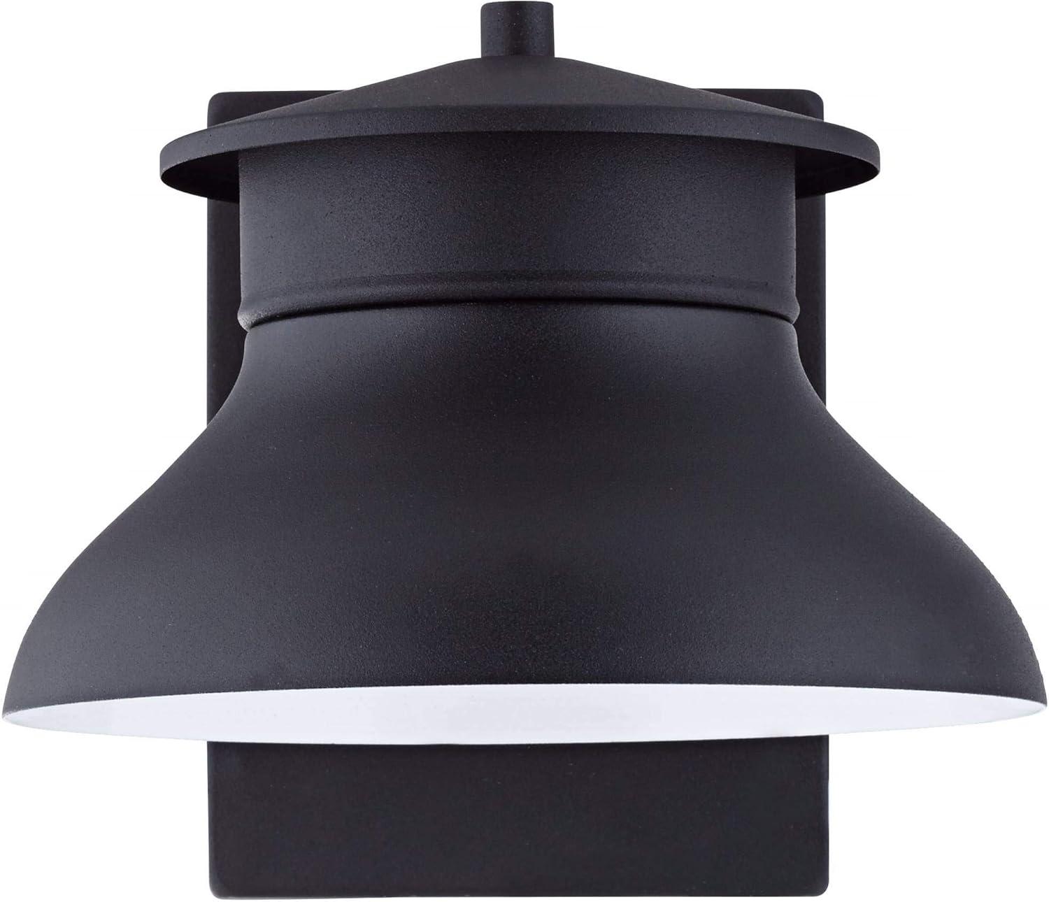 Danbury Black Steel Outdoor Wall Mount Sconce Light