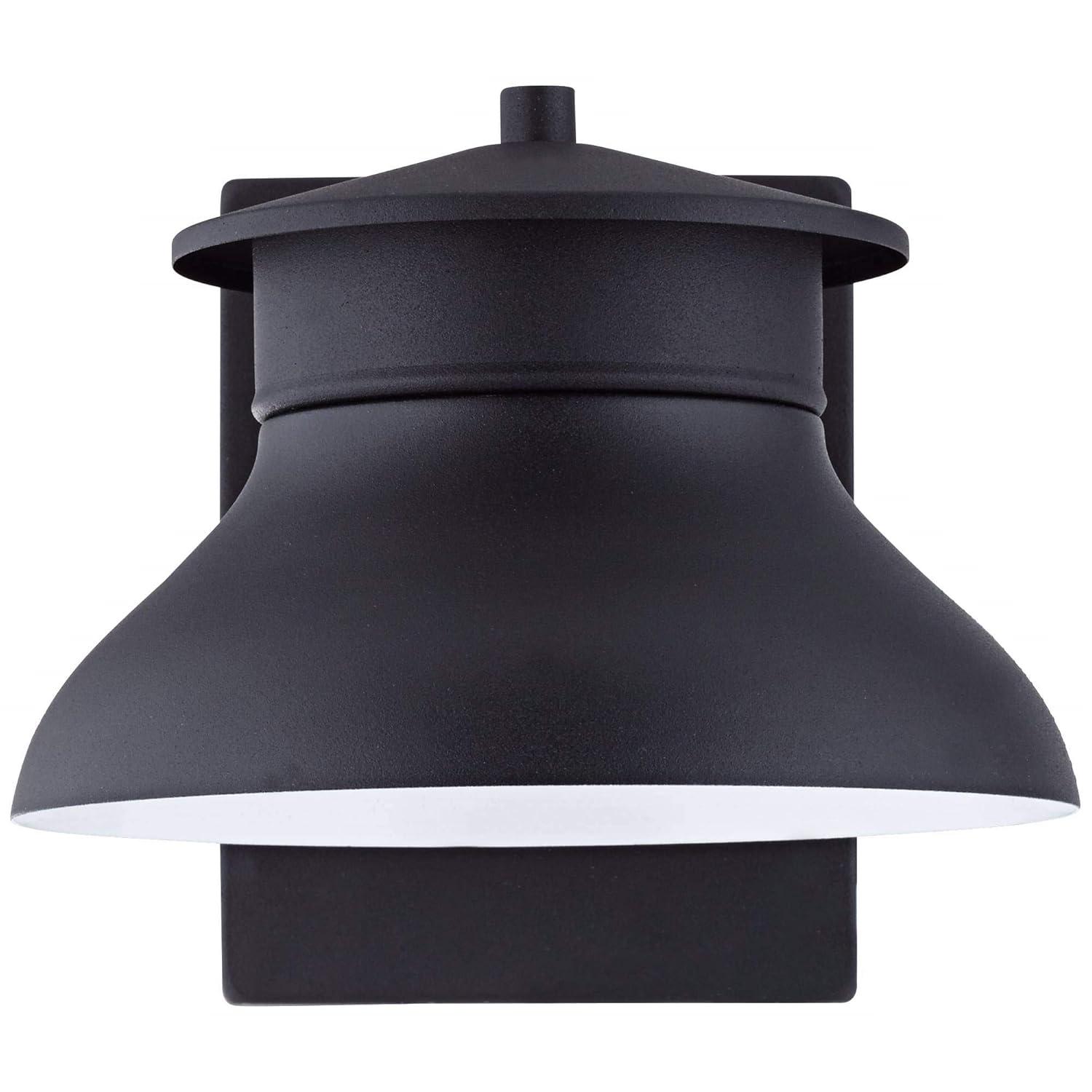 John Timberland Modern Outdoor Wall Light Fixture LED Black 5" Non Glass Dark Sky for Exterior House Porch Patio Deck Barn
