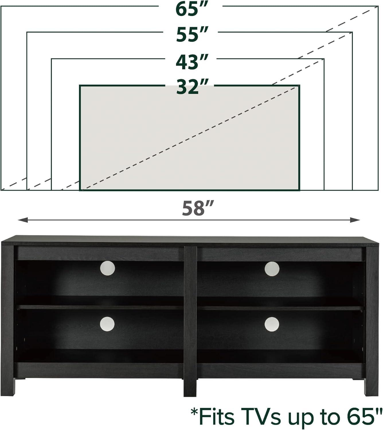 Zinus Camden TV Stand for TVs up to 65", Espresso