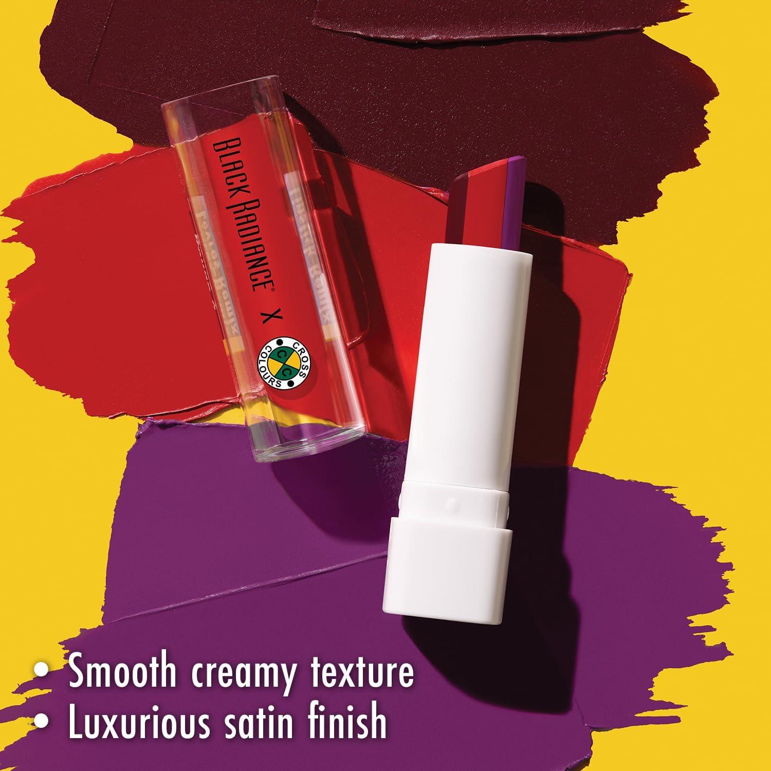 Black Radiance Cross Colors Lipstick Remix - Gimme A Beat - 0.13oz