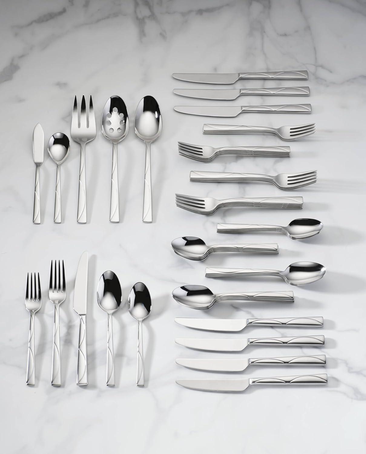 kate spade new york Kate Spade New York Park Stainless Steel Flatware Set - Service for 9