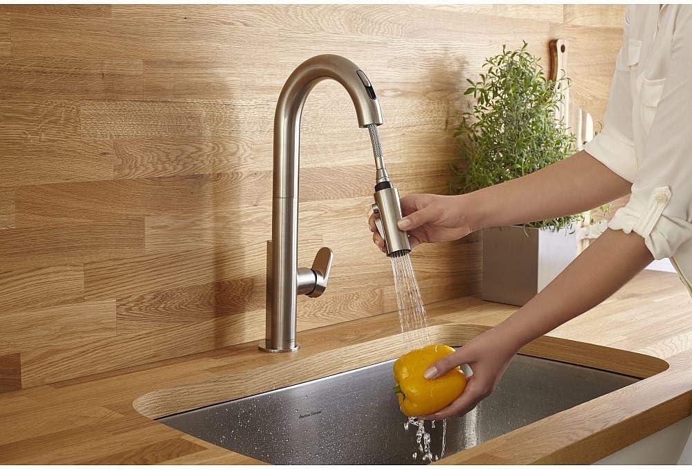 Beale Stainless Steel Touchless Pull-Down Kitchen Faucet