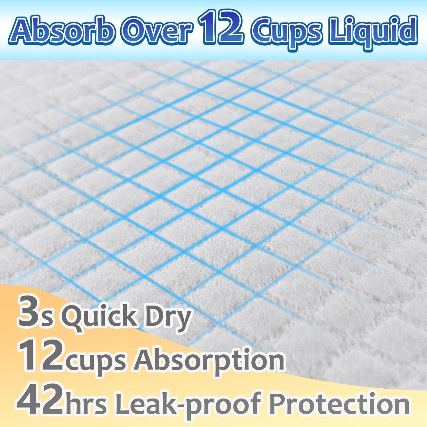 Pee Pads for Dogs - 30" X 36" Extra Large Puppy Pads XXL Potty Training Pads for Pet Wee Wee Pads Quick Absorbent Disposable Leak-Proof Pee Pads for Dogs Large Puppy Supplies - 30 Count