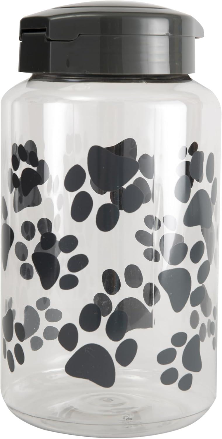 Lixit Dog Large Treat Jar, Dark Gray, 128 oz.