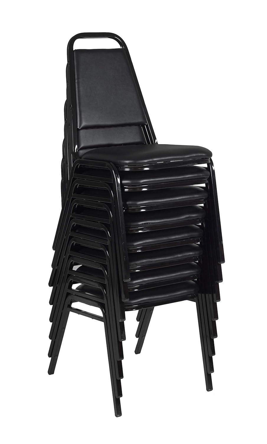 Regency Regency Dining Cushioned Restaurant Stackable Chair (Set of 8)