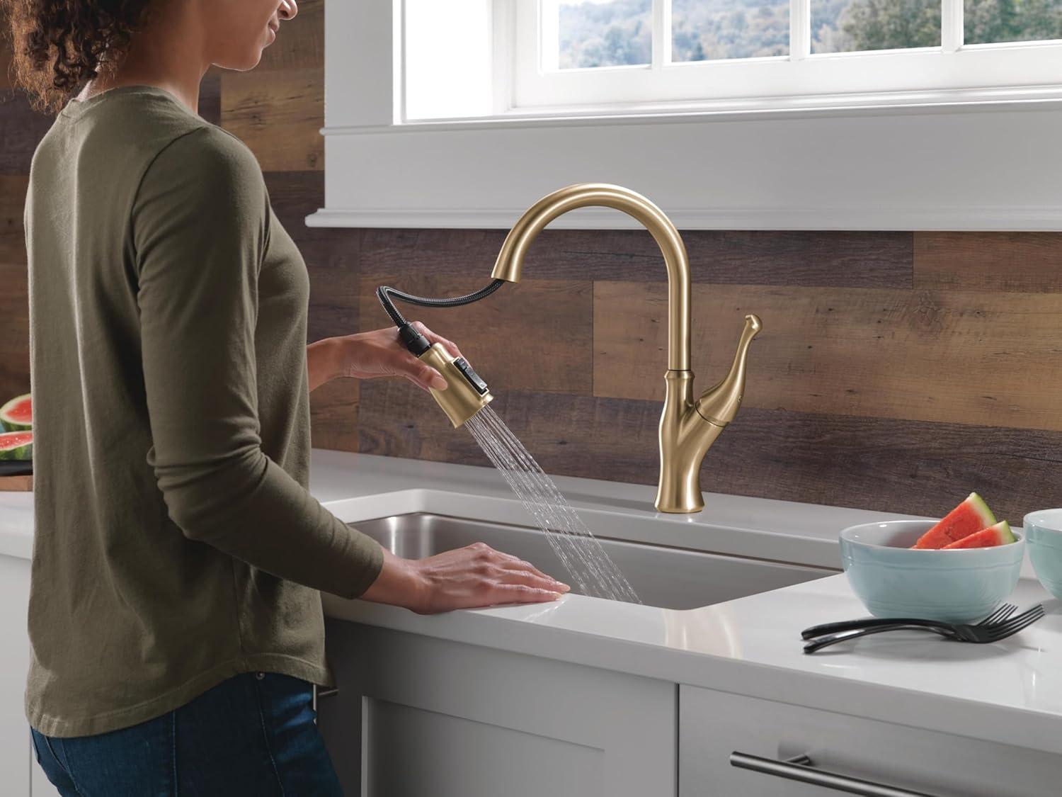 Ophelia Pull Down Sprayer Touch Kitchen Sink Faucet, Touch Control Kitchen Faucet