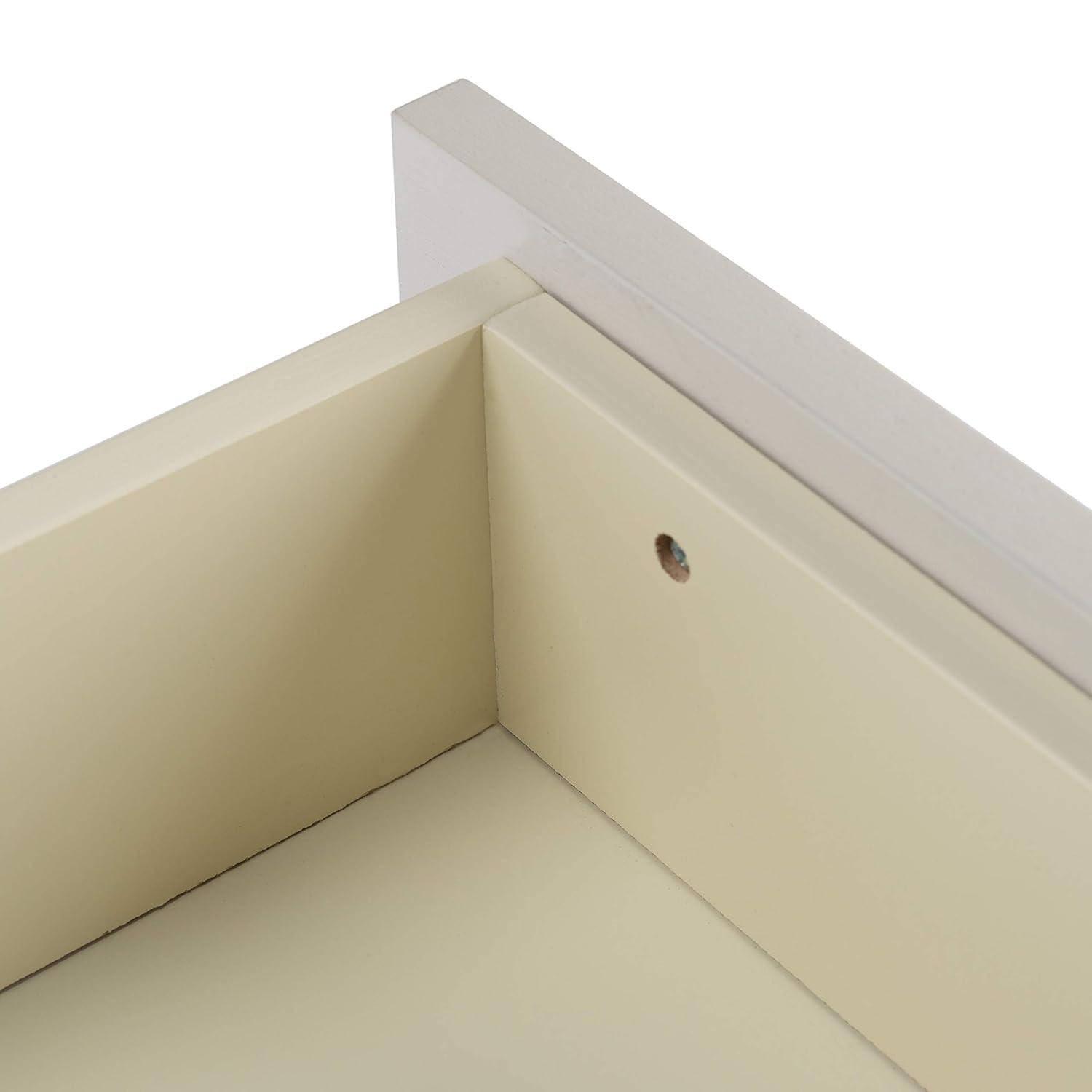 Genevieve 2 Drawer Nightstand - NST5002 - Cream/White Washed - Safavieh