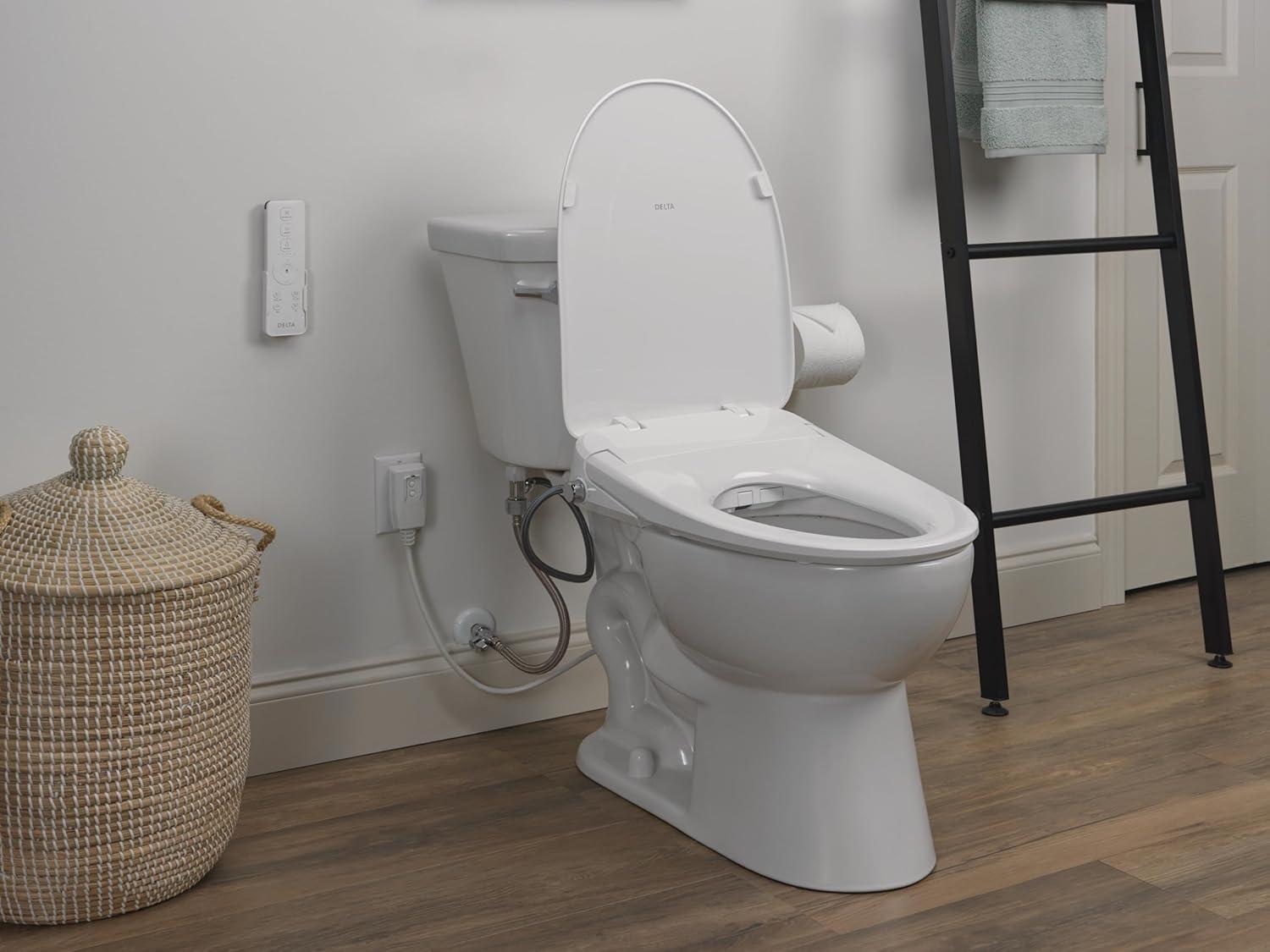 Refresh Elongated Electric Bidet Toilet Seat