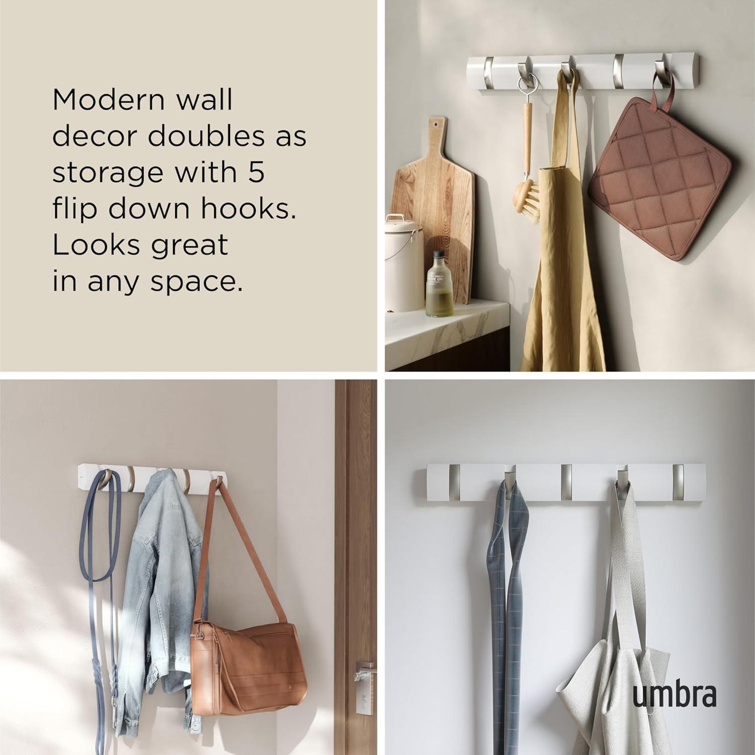 Flip 5 - Hook Coat Rack
