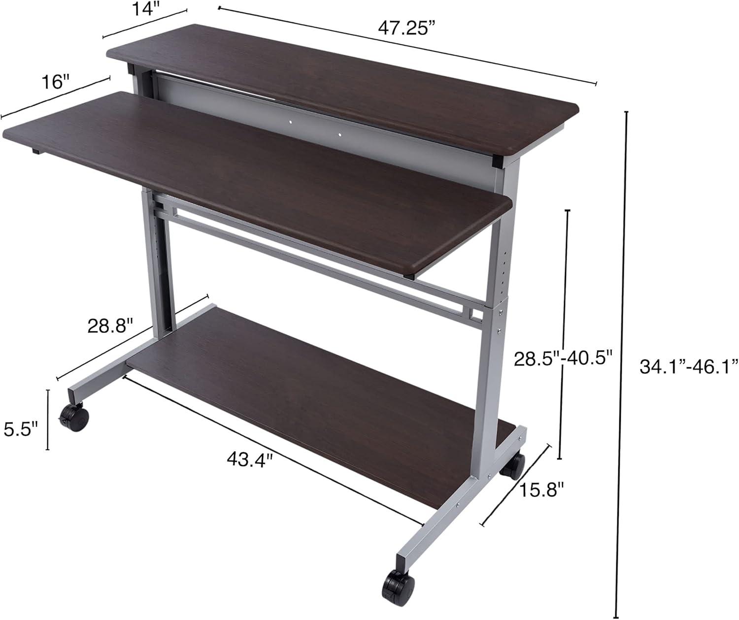 Adjustable Metal Base Standing Desk