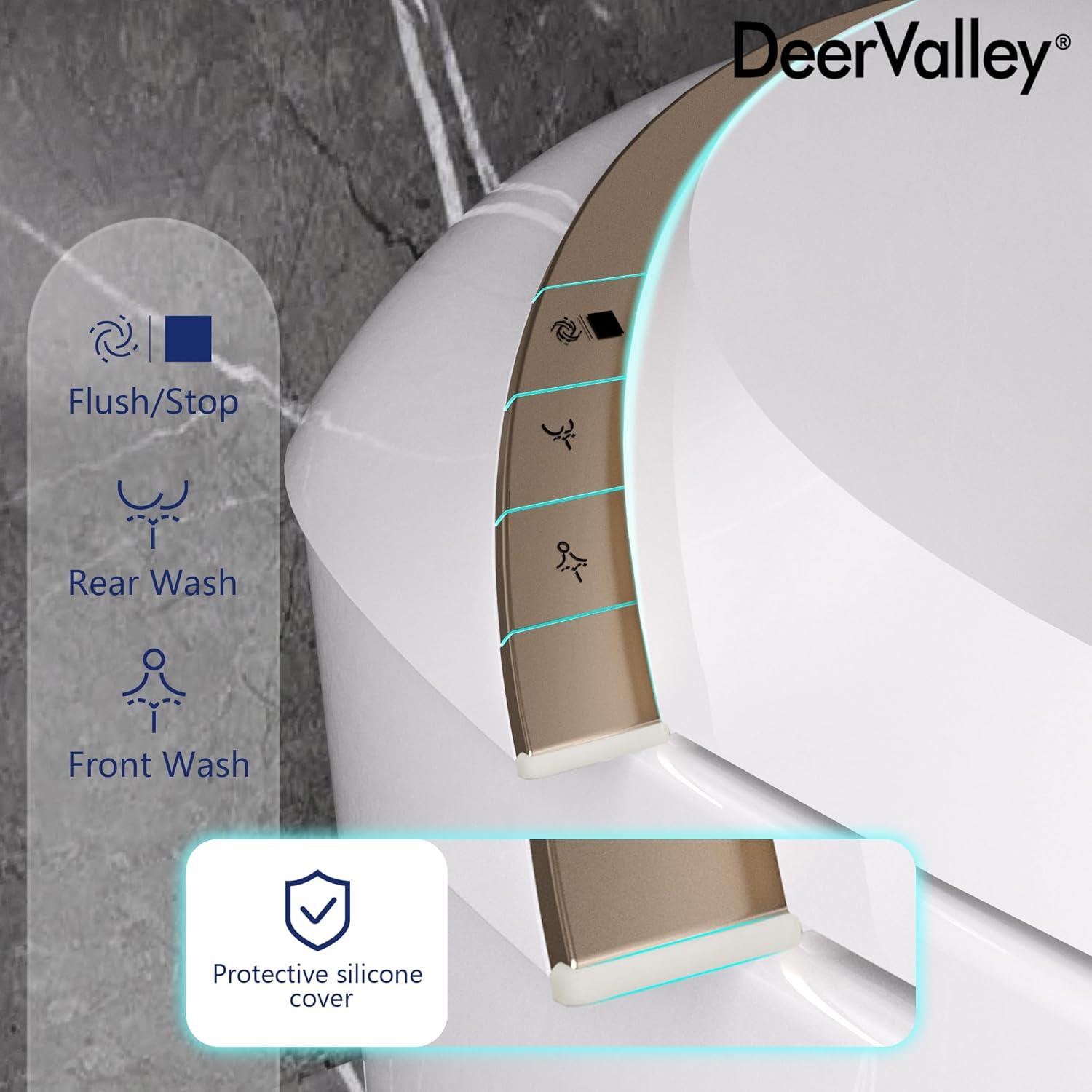 Tankless Smart Elongated Toilet, Foot Flush, Seat Heating, Night Light, Soft-Close Seat,Standard